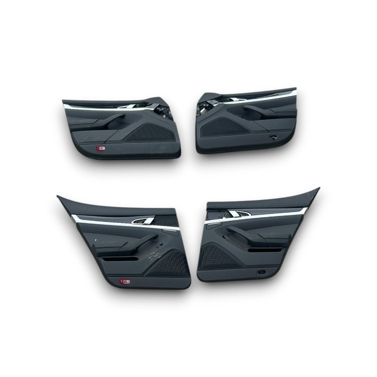 Tappezzeria / Sedili In Pelle Neri Porsche Panamera I (970 - 2009 > 2016) - F&P CRASH SRLS - Ricambi Usati