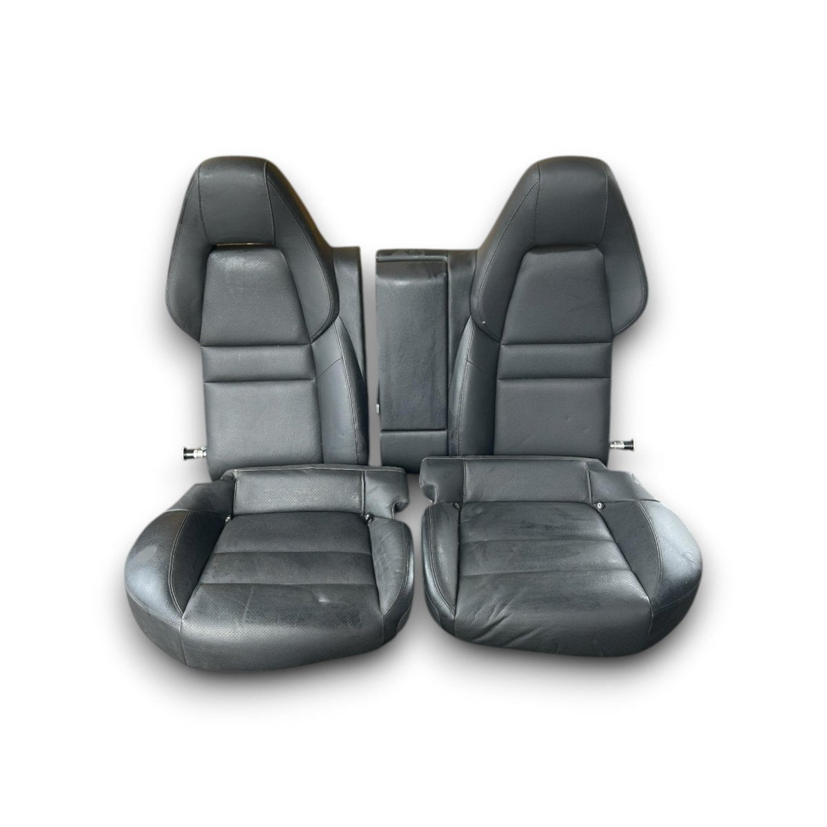 Tappezzeria / Sedili In Pelle Neri Porsche Panamera I (970 - 2009 > 2016) - F&P CRASH SRLS - Ricambi Usati