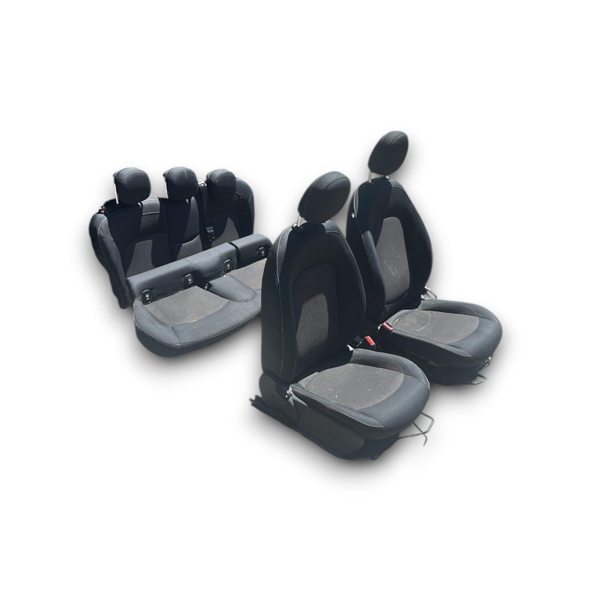 Tappezzeria / Sedili In Stoffa Nera e Grigia Mini Cooper (F55) (2014 > ) - F&P CRASH SRLS - Ricambi Usati