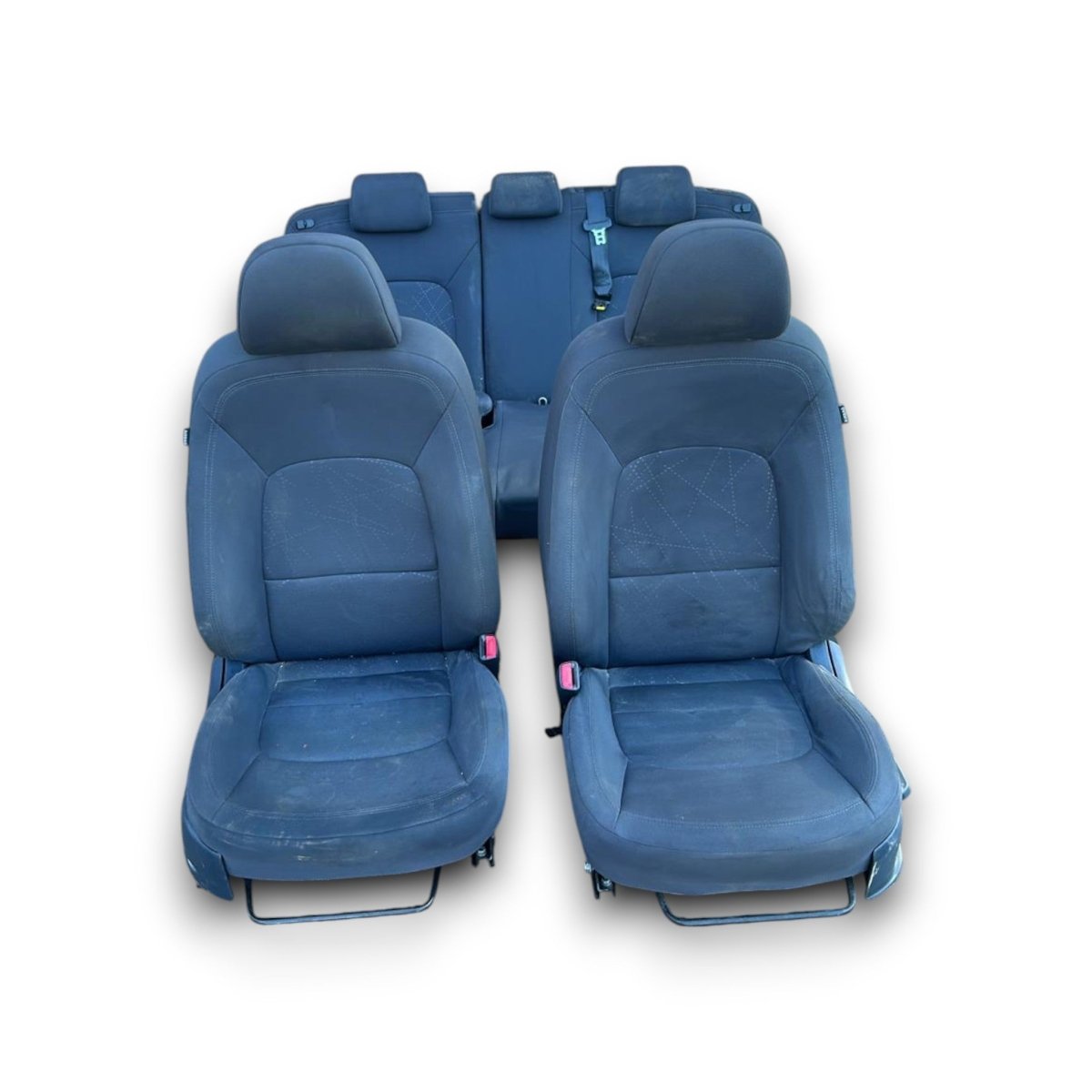 Tappezzeria / sedili in stoffa neri Kia Rio III (2011 > 2017) - F&P CRASH SRL - Ricambi Usati