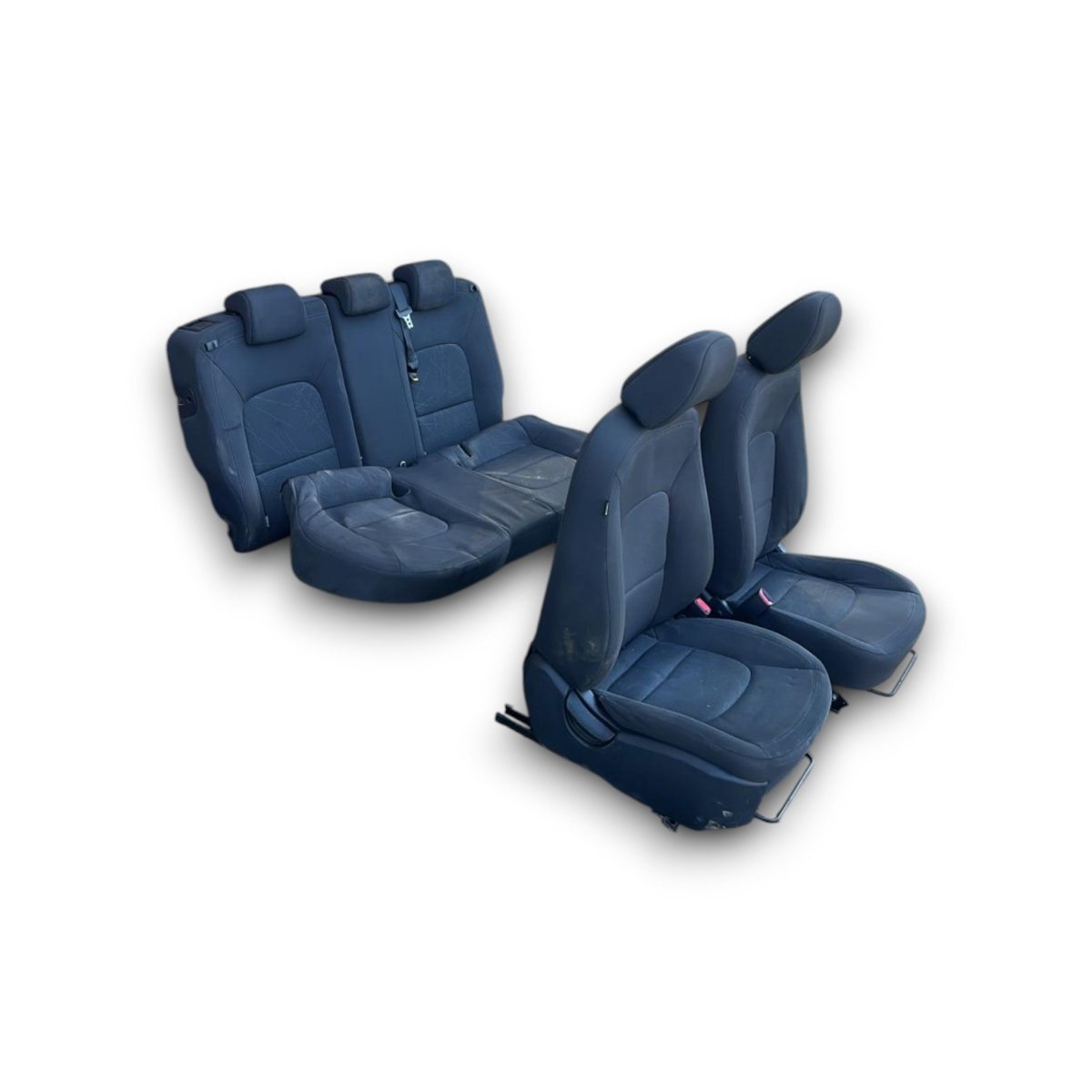 Tappezzeria / sedili in stoffa neri Kia Rio III (2011 > 2017) - F&P CRASH SRL - Ricambi Usati