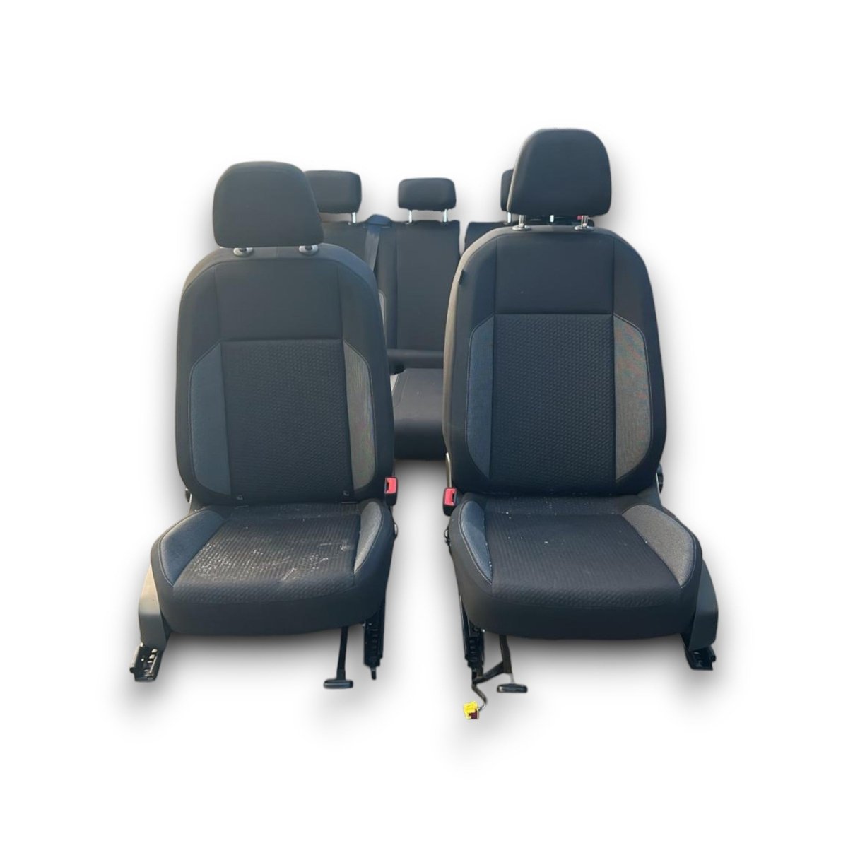 Tappezzeria / sedili in stoffa neri Volkswagen Taigo (2021 > ) - F&P CRASH SRLS - Ricambi Usati