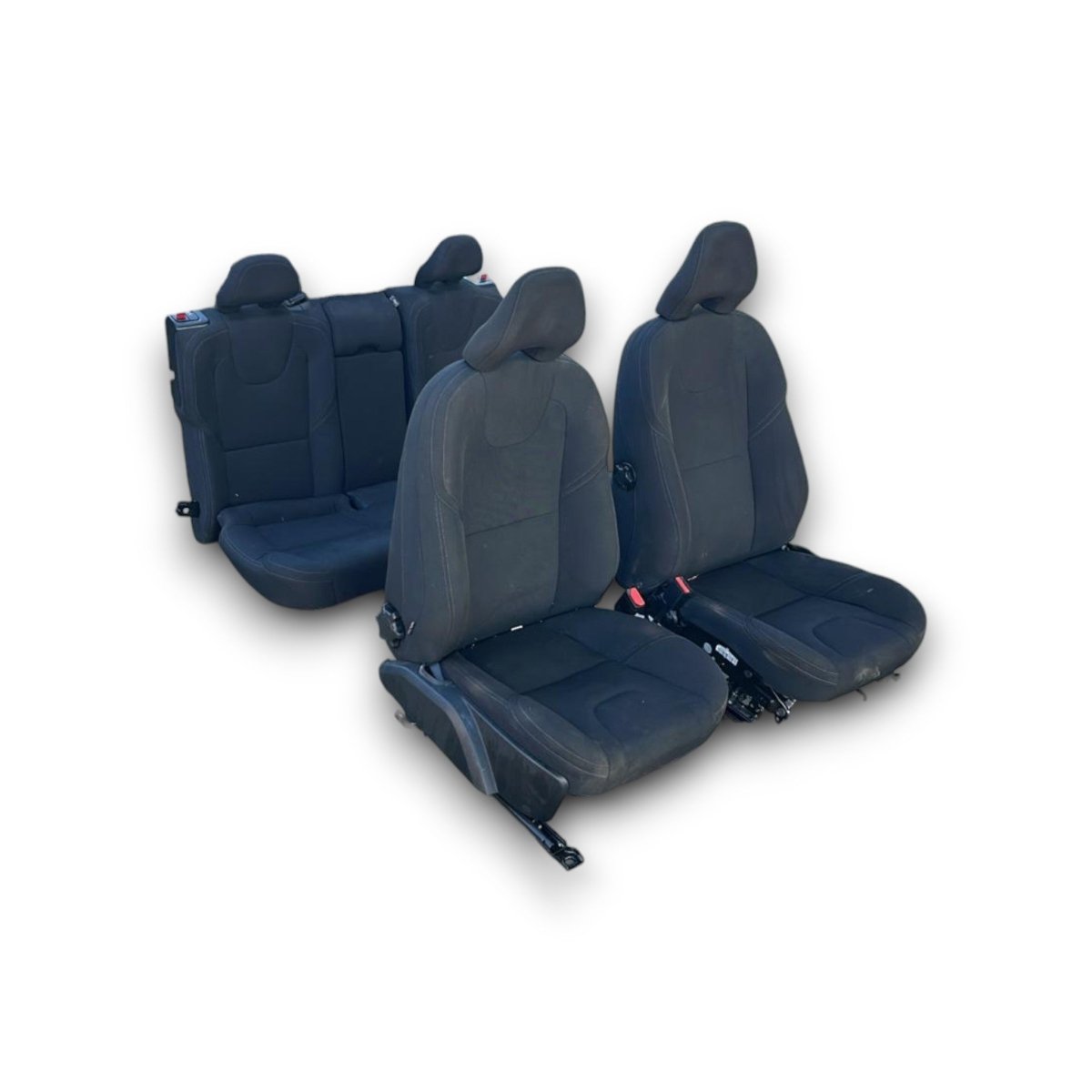 Tappezzeria / sedili in stoffa neri Volvo V40 (2012 > 2019) - F&P CRASH SRL - Ricambi Usati