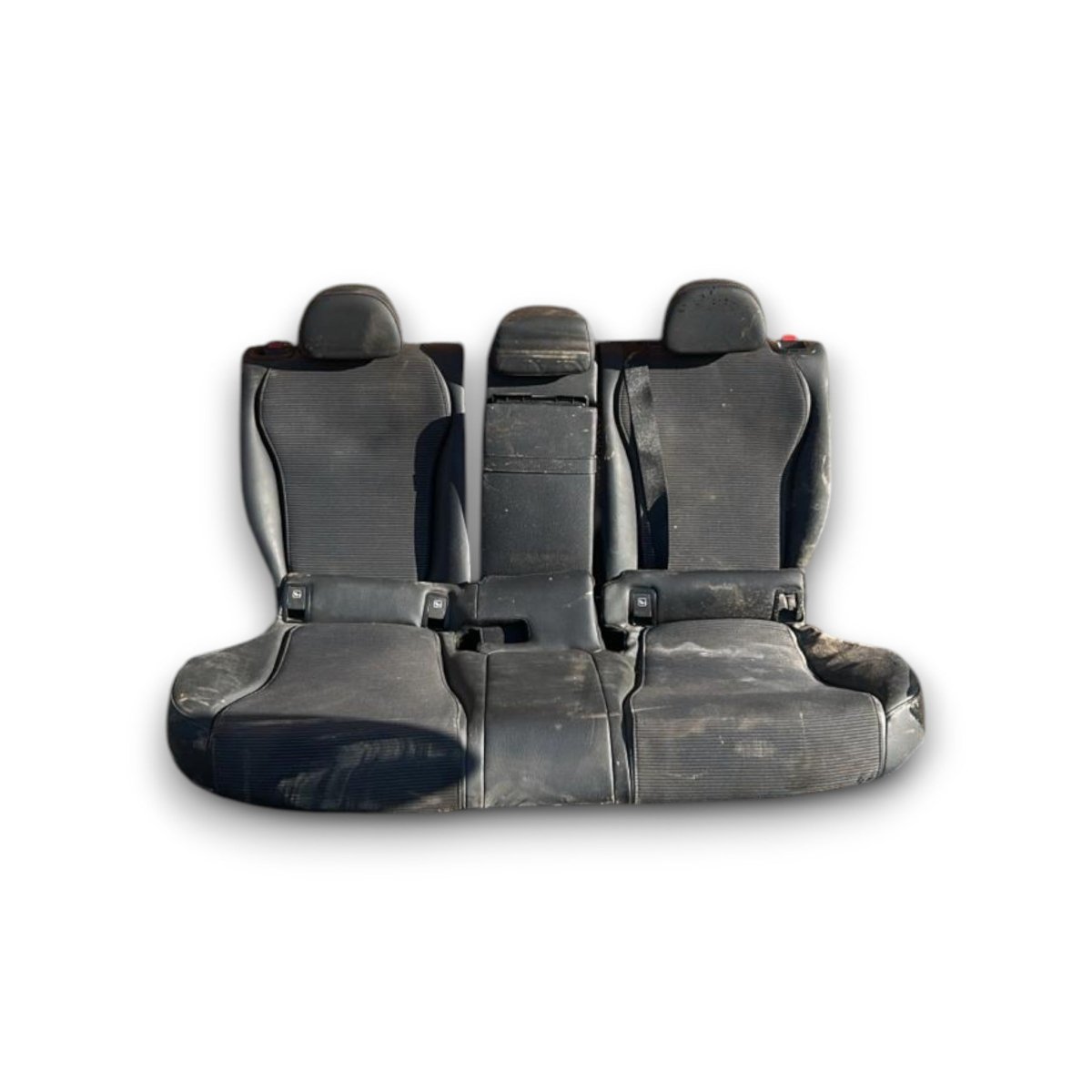 Tappezzeria / sedili Mercedes Benz Classe C (W206) (2021 > ) in stoffa e pelle neri (premium) - F&P CRASH SRL - Ricambi Usati