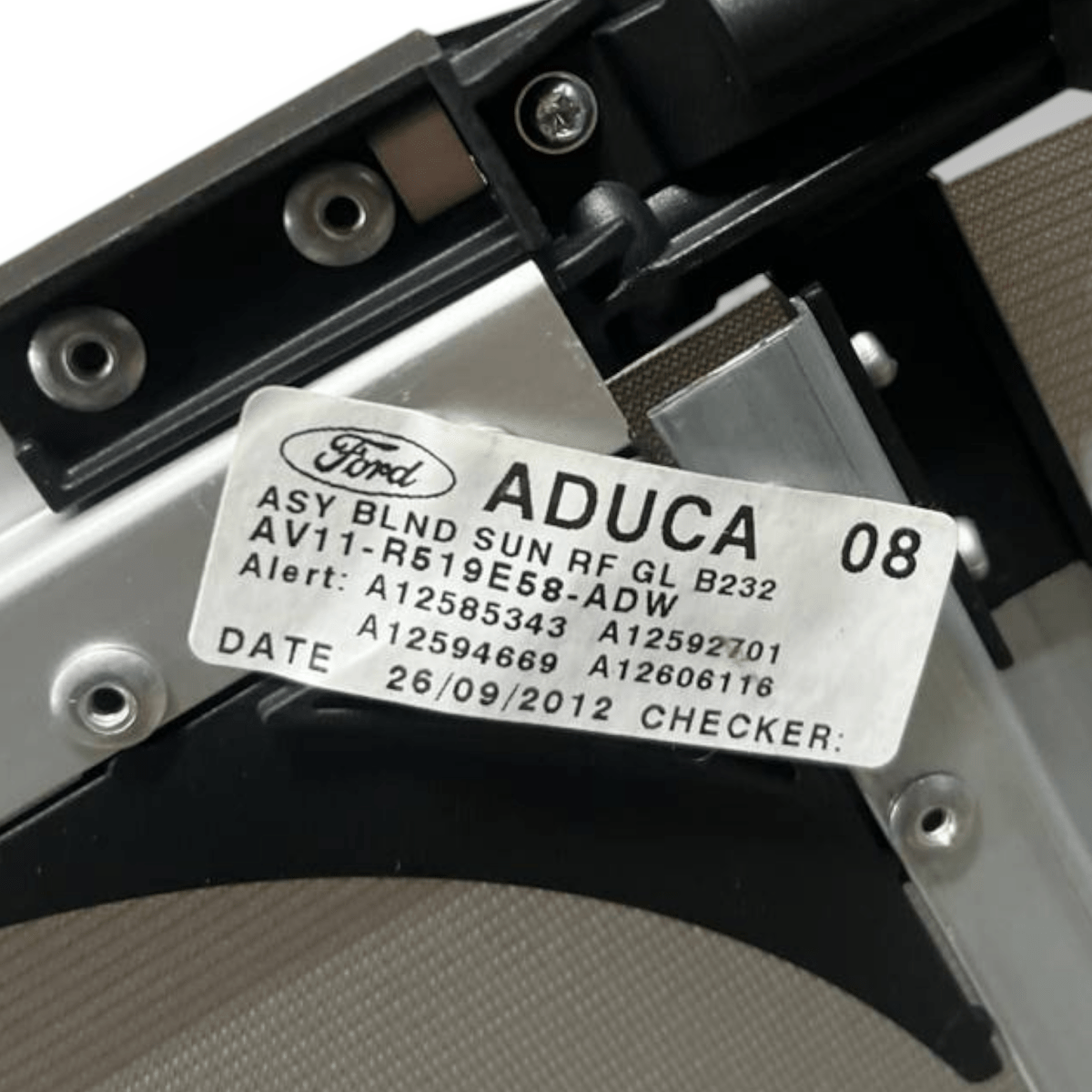 Roof Frame / Panoramic Roof Ford B - Max (2012 to 2018) code: AV11 - R519E58 - ADW - F&P CRASH SRLS - Used Parts