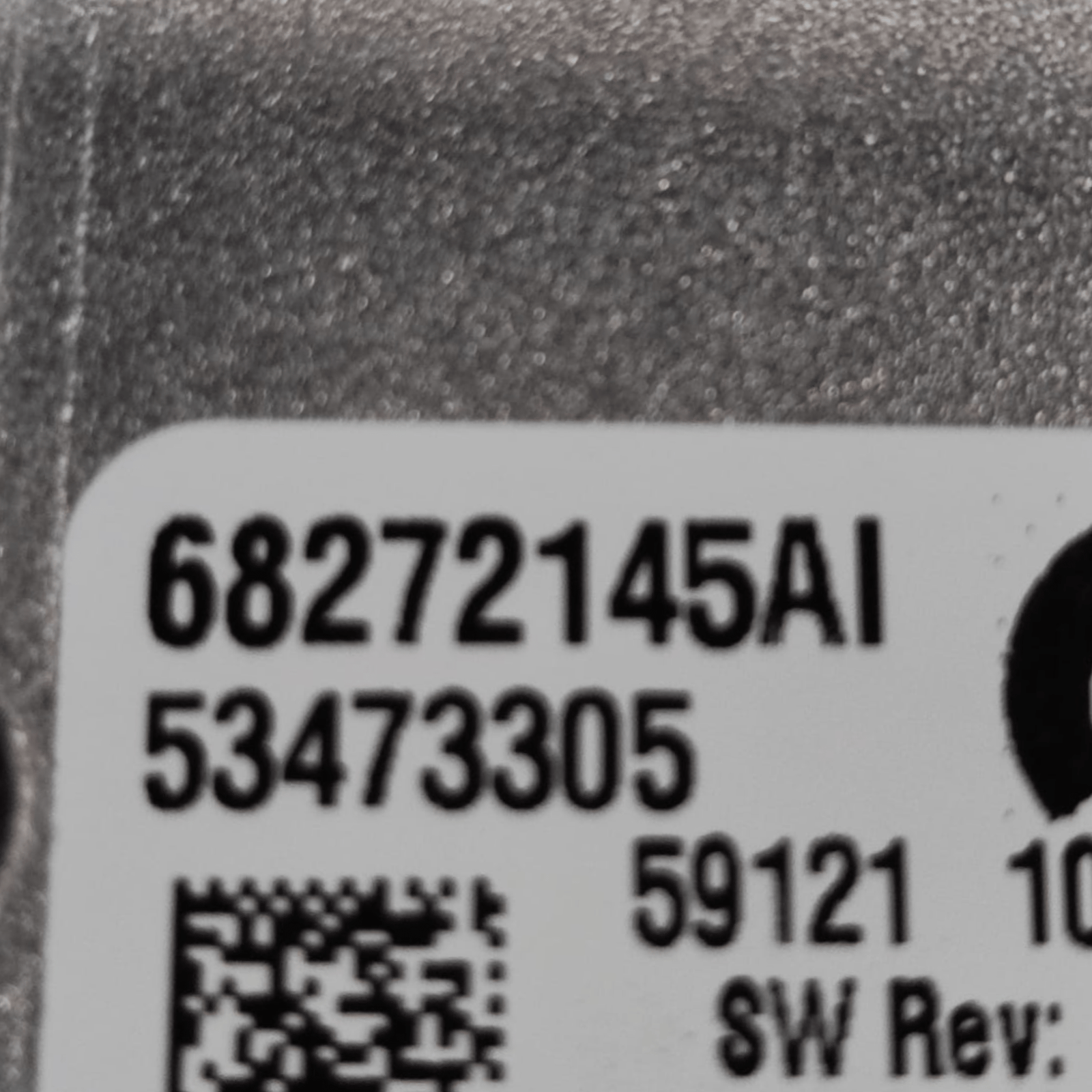 Telecamera Anteriore Jeep Cherokee KL COD: 68272145AI (2013 - 2023) - F&P CRASH SRLS - Ricambi Usati