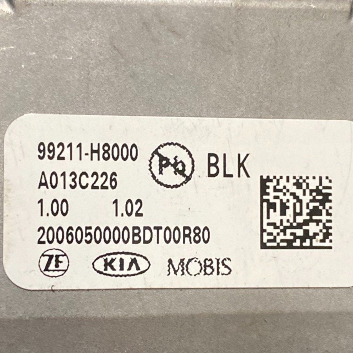 Front camera kia stonic yb Code: 99211 - h8000 (2017 - ) - F&P CRASH SRLS - Used Parts