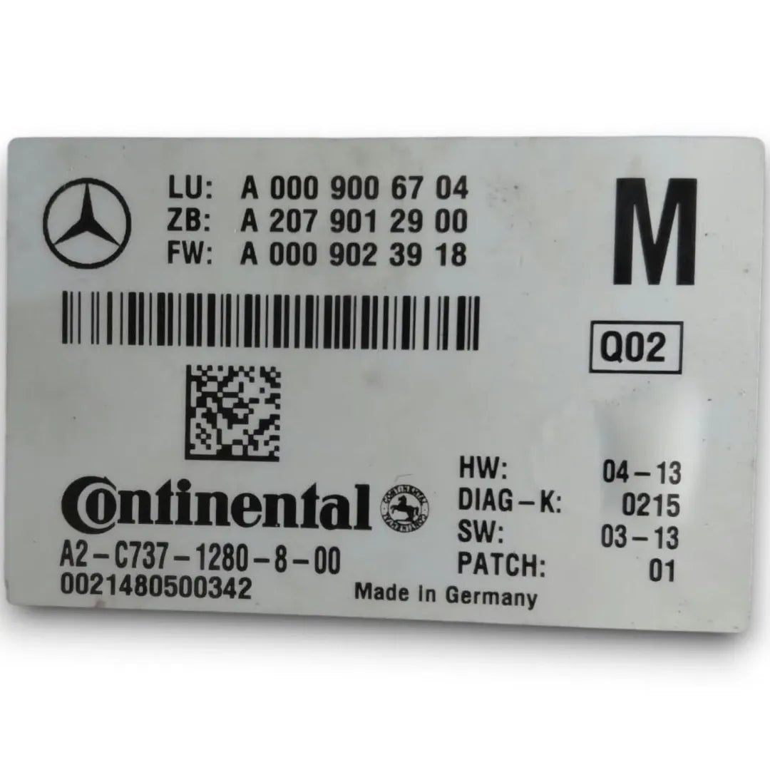 Telecamera anteriore Mercedes-Benz Classe E W/S212 dal 2009 cod. A 0009006704 - F&P CRASH SRL - Ricambi Usati