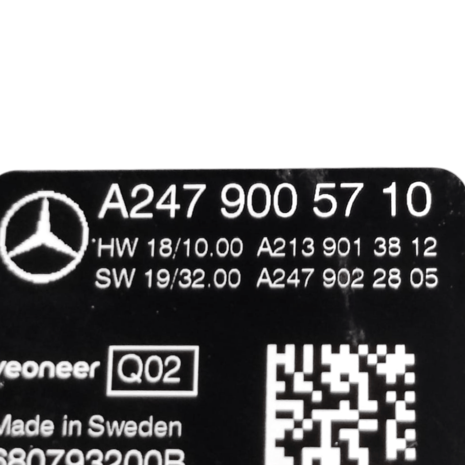 Telecamera Anteriore Mercedes GLC C253 COD: A2479005710 (2016 - 2023) - F&P CRASH SRLS - Ricambi Usati