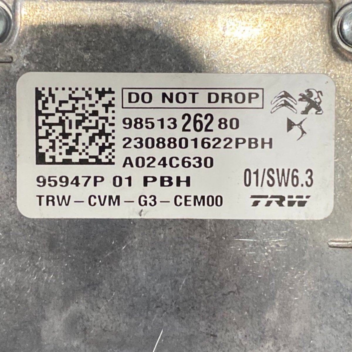 Telecamera anteriore peugeot 2008 ii (2019 - ) Cod: 9851326280 - F&P CRASH SRLS - Ricambi Usati