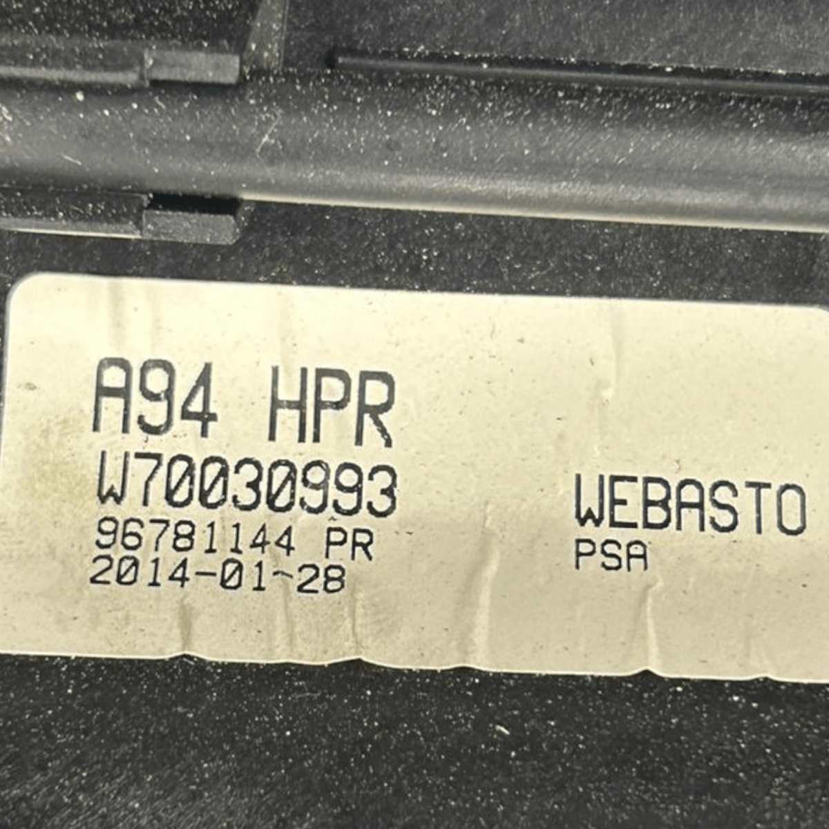 Tetto panoramico peugeot 2008 I cod:96781144 (2013 > 2019) - F&P CRASH SRLS - Ricambi Usati
