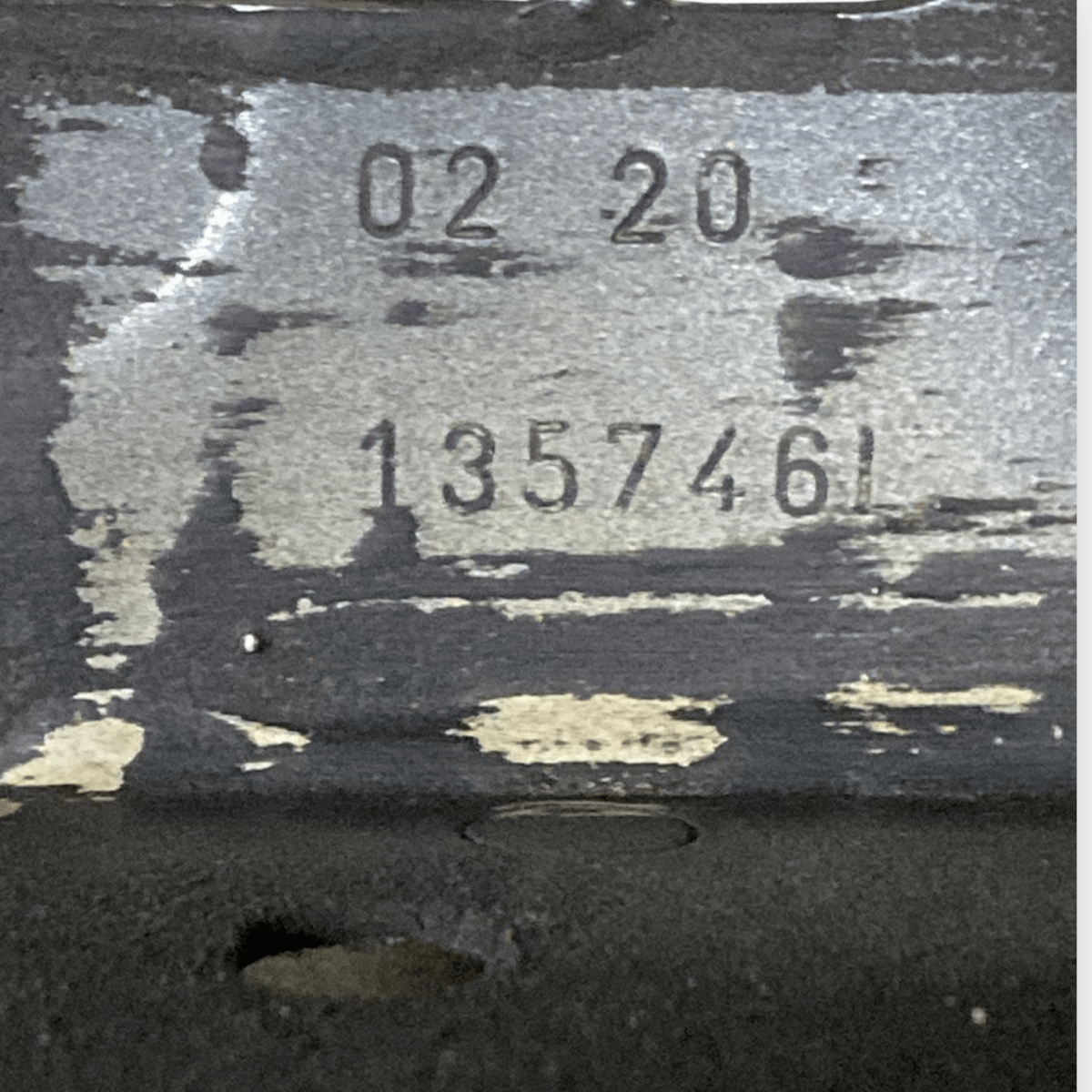 Rear bumper beam Skoda Octavia code:135746l (2017 - 2019) reinforcement bar - F&P CRASH SRL - Used Parts