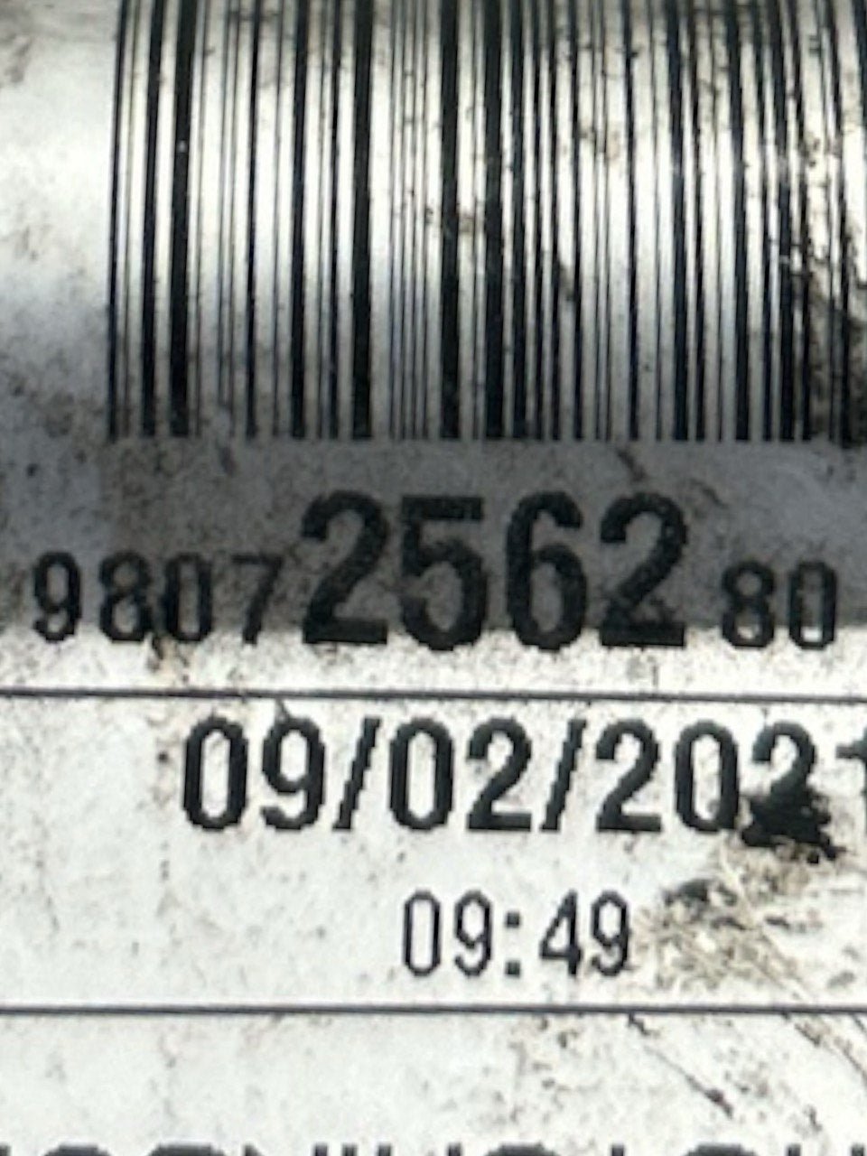 Air Conditioning Tube Peugeot 308 II 1.6 Diesel (2013 > 2021) code.9807256280 - F&P CRASH SRLS - Used Parts