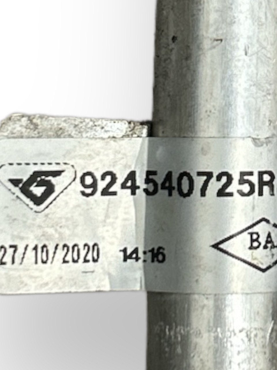 Air Conditioning Tube Renault Captur II 1.0 Petrol (2019 > ) cod.924540725R - F&P CRASH SRLS - Used Spare Parts