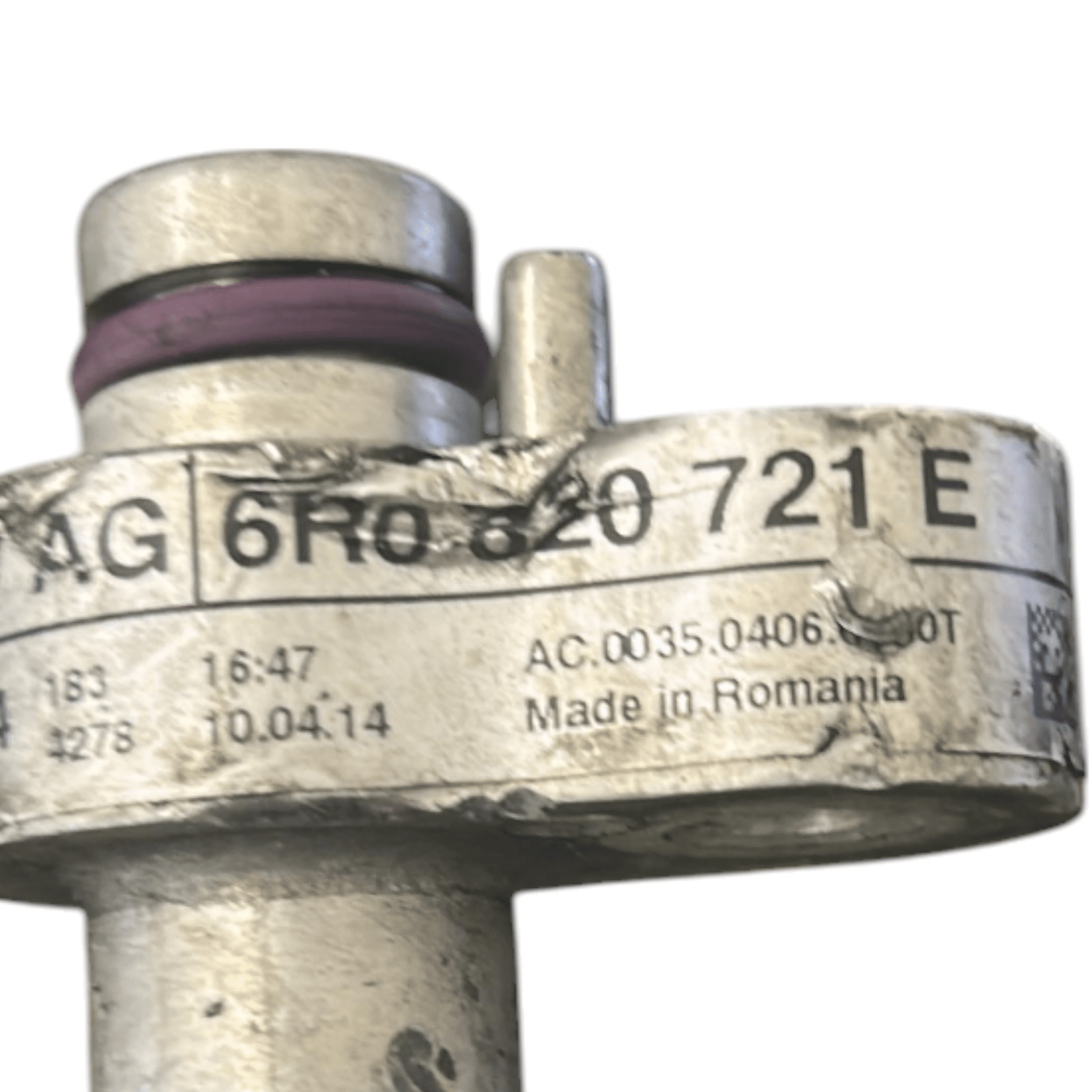Air Conditioning Pipe Volkswagen Polo (6R) code 6R0820721E 1.2 Petrol (2009 > 2017) - F&P CRASH SRLS - Used Parts
