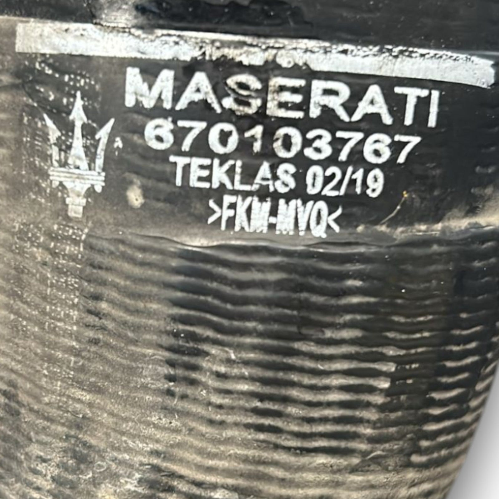 Intercooler Pipe Maserati Levante 3.8 Gasoline code:670103767 (2016 >) - F&P CRASH SRLS - Used Parts