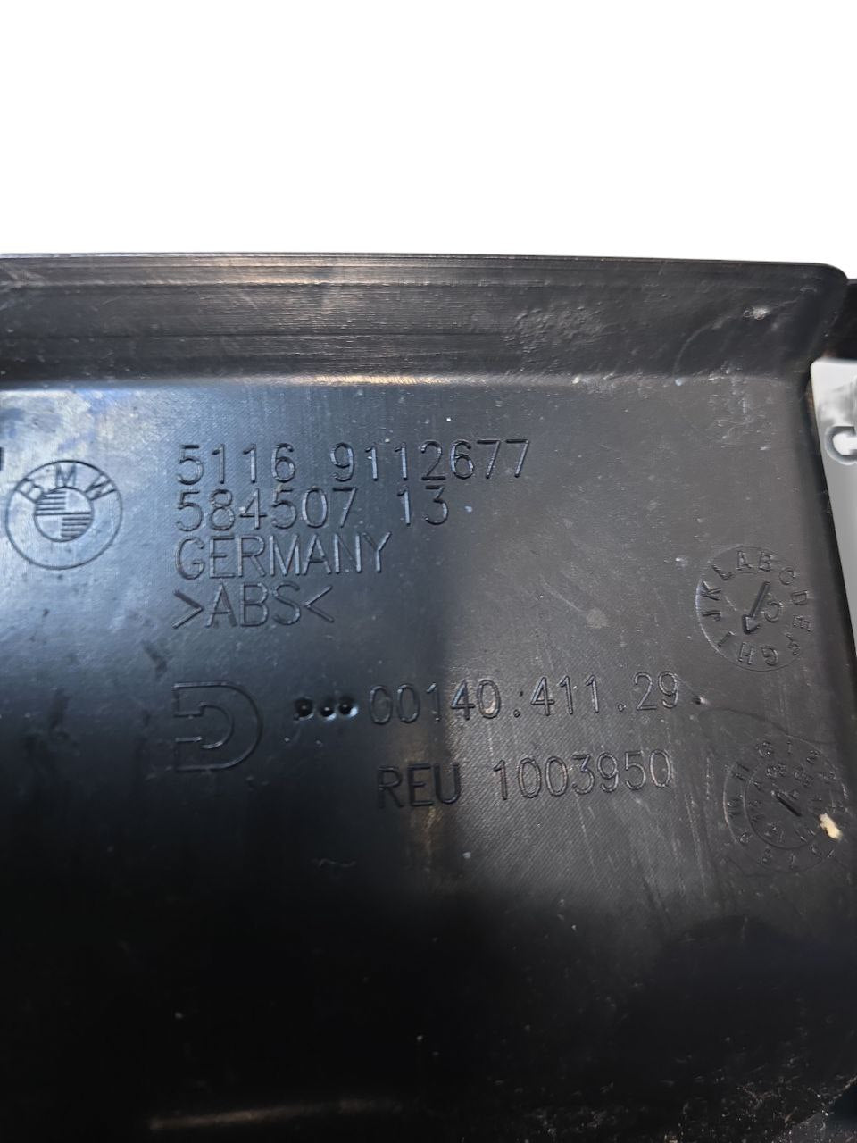 Central Tunnel Bmw Series 7 F01 - F02 ( 2008 - 2015 ) Code: 51169112677 - F&P CRASH SRLS - Used Parts