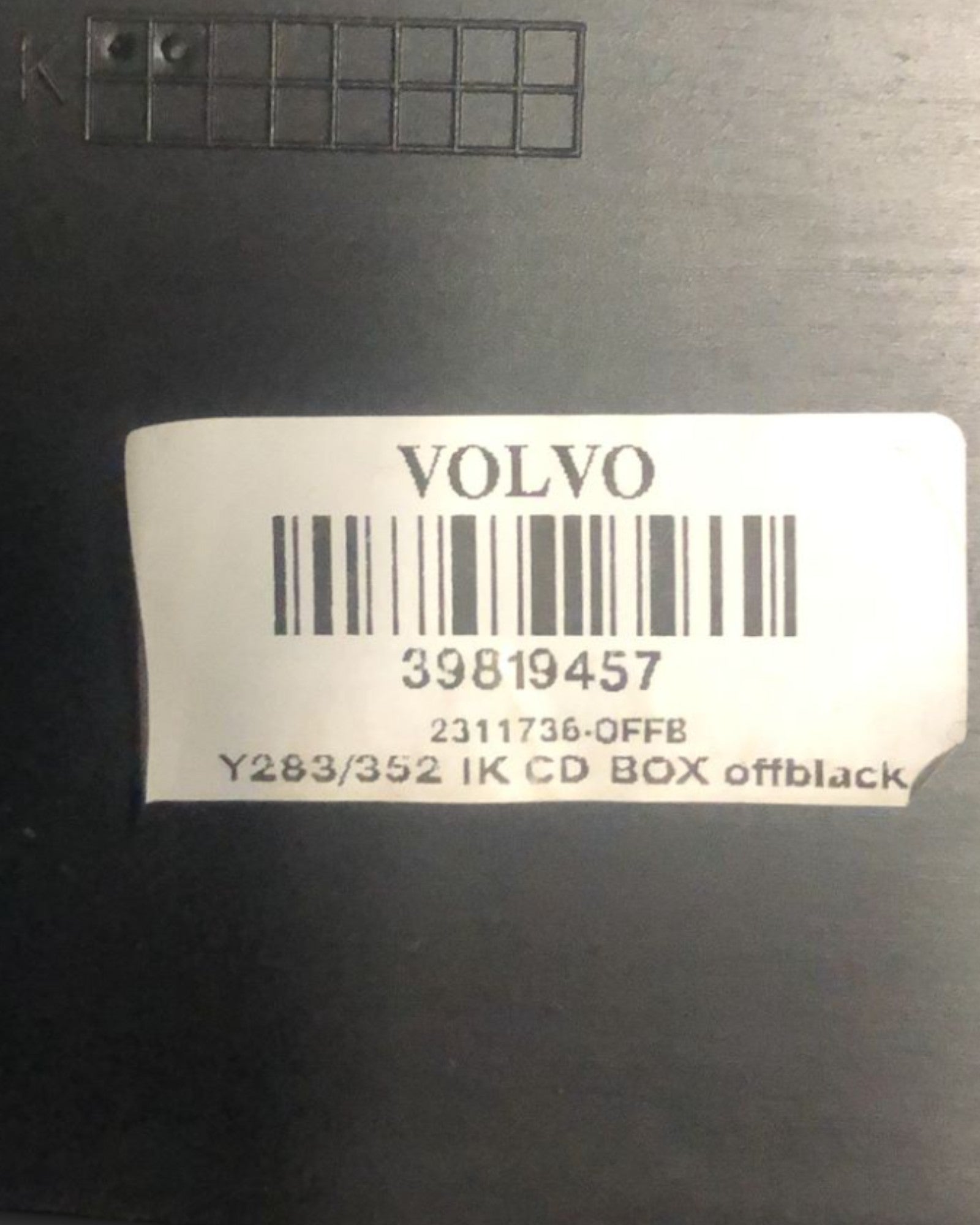 Tunnel Centrale + Bracciolo Volvo V60 (2010 > 2018) cod:39819457 - F&P CRASH SRLS - Ricambi Usati