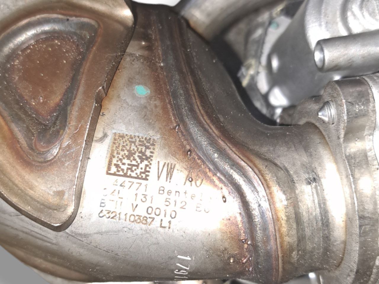 EGR Valve Heat Exchanger Volkswagen Golf 7 2.0 (2014) COD:04L131512BG - F&P CRASH SRLS - Used Parts