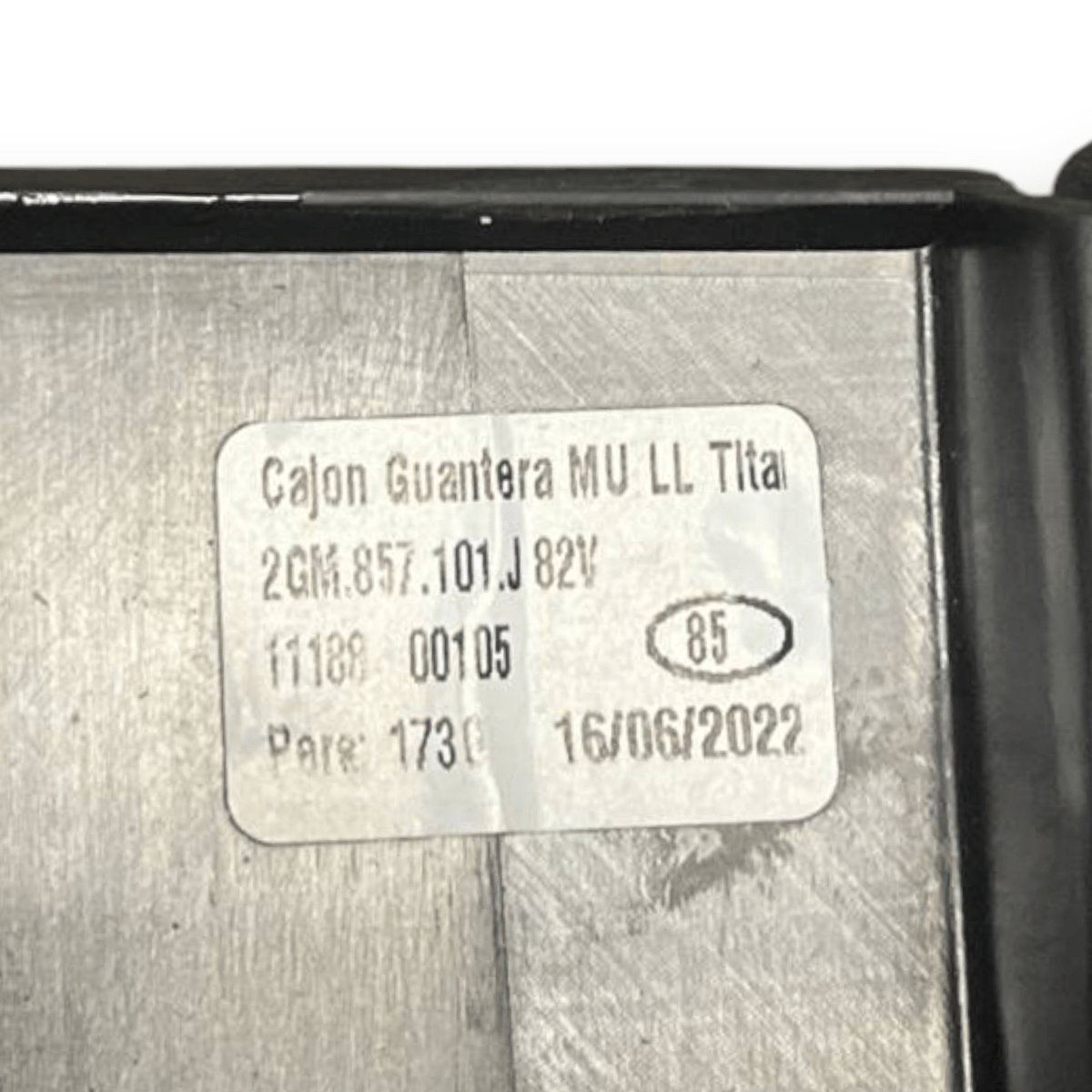 Vano / Cassetto Portaoggetti Volkswagen T - Cross (2019 - ) cod: 2GM857101J - F&P CRASH SRLS - Ricambi Usati