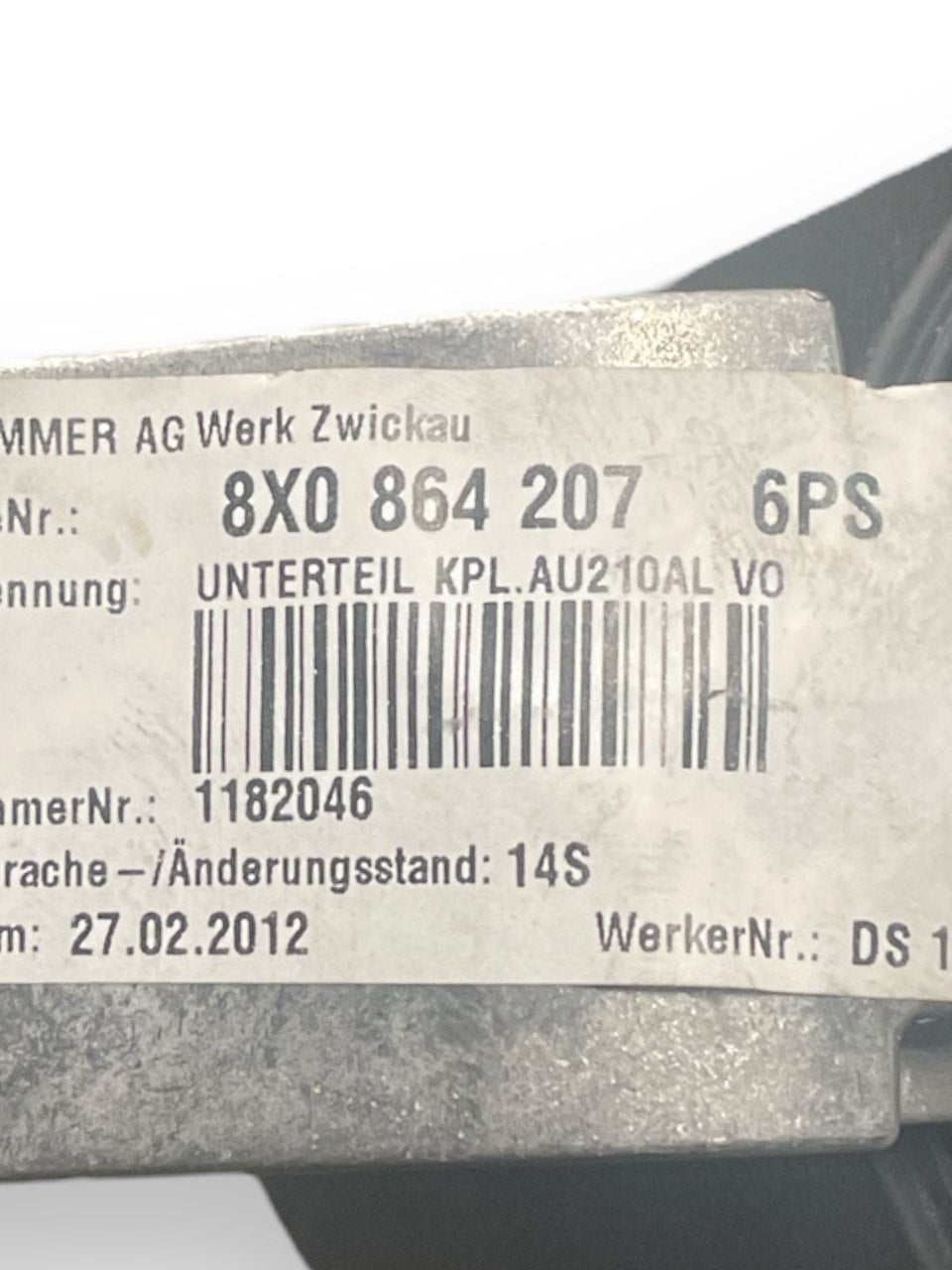 Vano Portaoggetti Centrale Bracciolo Poggia Braccio Audi A1 8X cod:8X0864207 (2010 - 2018) - F&P CRASH SRLS - Ricambi Usati