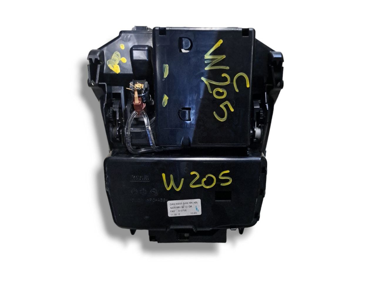 Vano portaoggetti console centrale Mercedes - Benz Classe C W205 (2017) COD:A2056800210 - F&P CRASH SRLS - Ricambi Usati