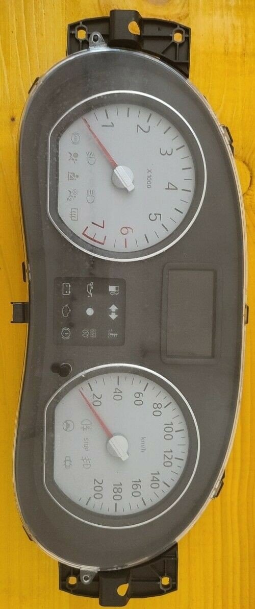 VIGILANCE FRAME INSTRUMENTS ODOMETER DACIA LOGAN 1.6 Benz. 21677499 - 2 - F&P CRASH SRLS - Used Parts