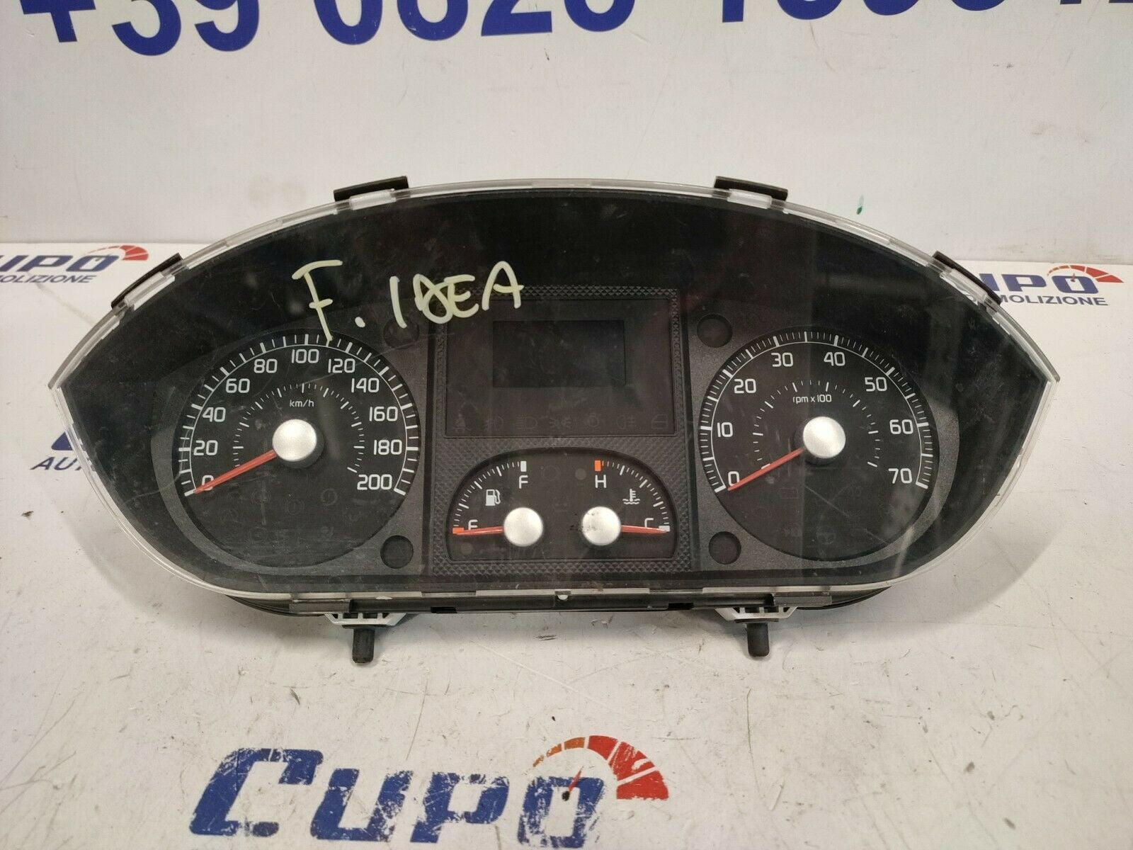 Watch Frame Speedometer Tools Fiat Idea 2008 555000680304 - F&P CRASH SRLS - Used Parts