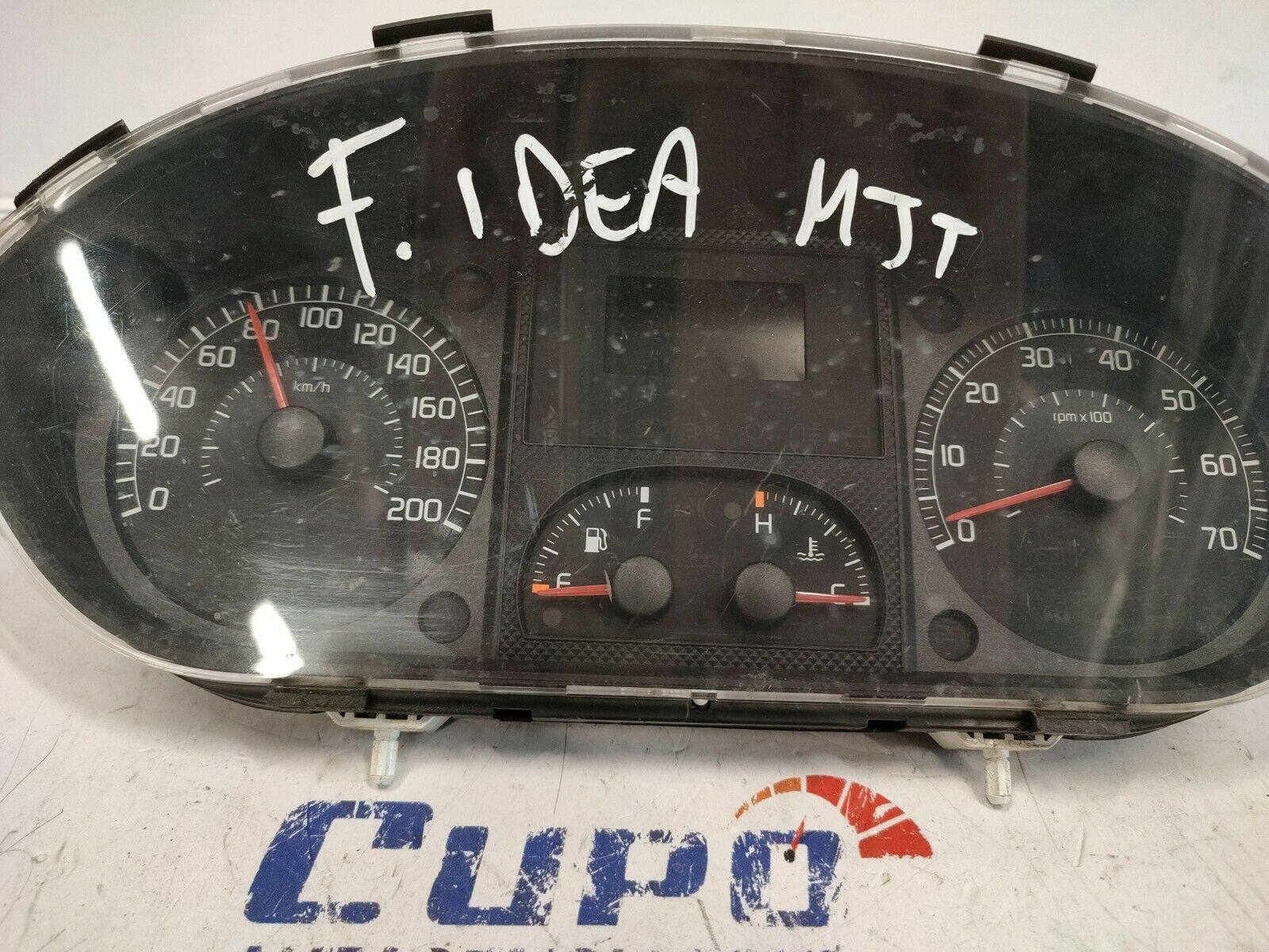 Dashboard Instrument Tools Odometer Fiat Idea 2008 555000680304 - F&P CRASH SRLS - Used Spare Parts