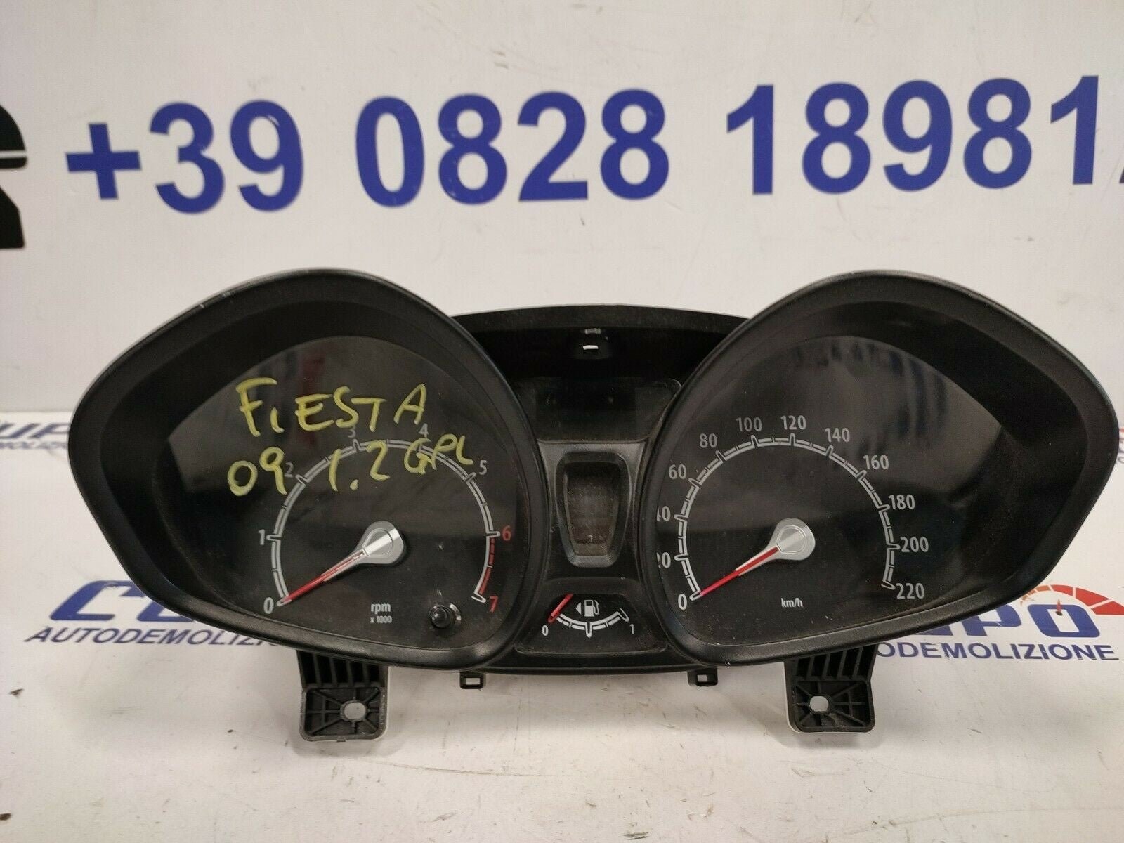 Dashboard Instruments Speedometer Ford Fiesta (6th Series) 1.4 - F&P CRASH SRLS - Used Parts