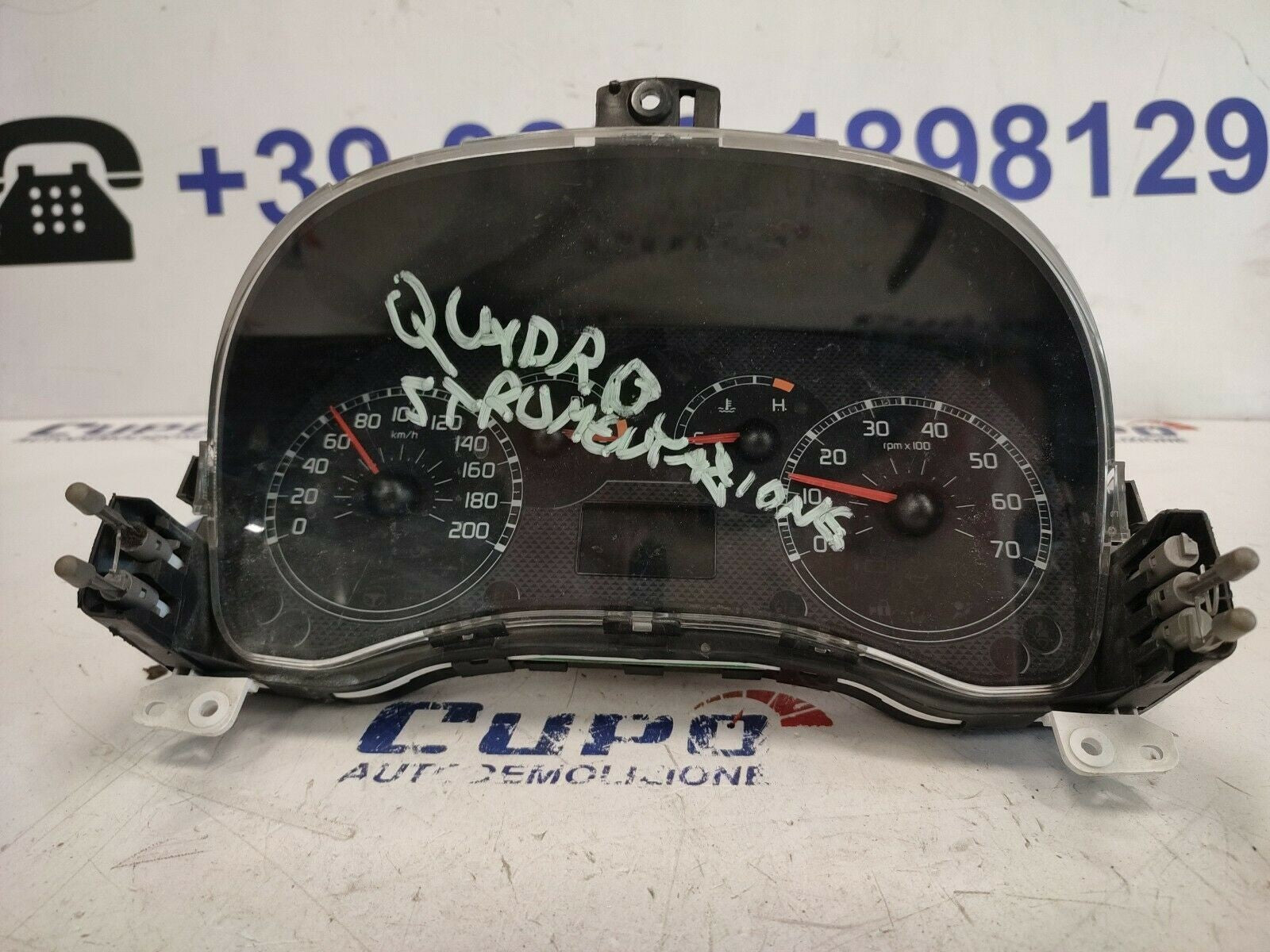 VEGLIA QUADRO STRUMENTI FIAT Doblò 555000460104 - F&P CRASH SRLS - Ricambi Usati