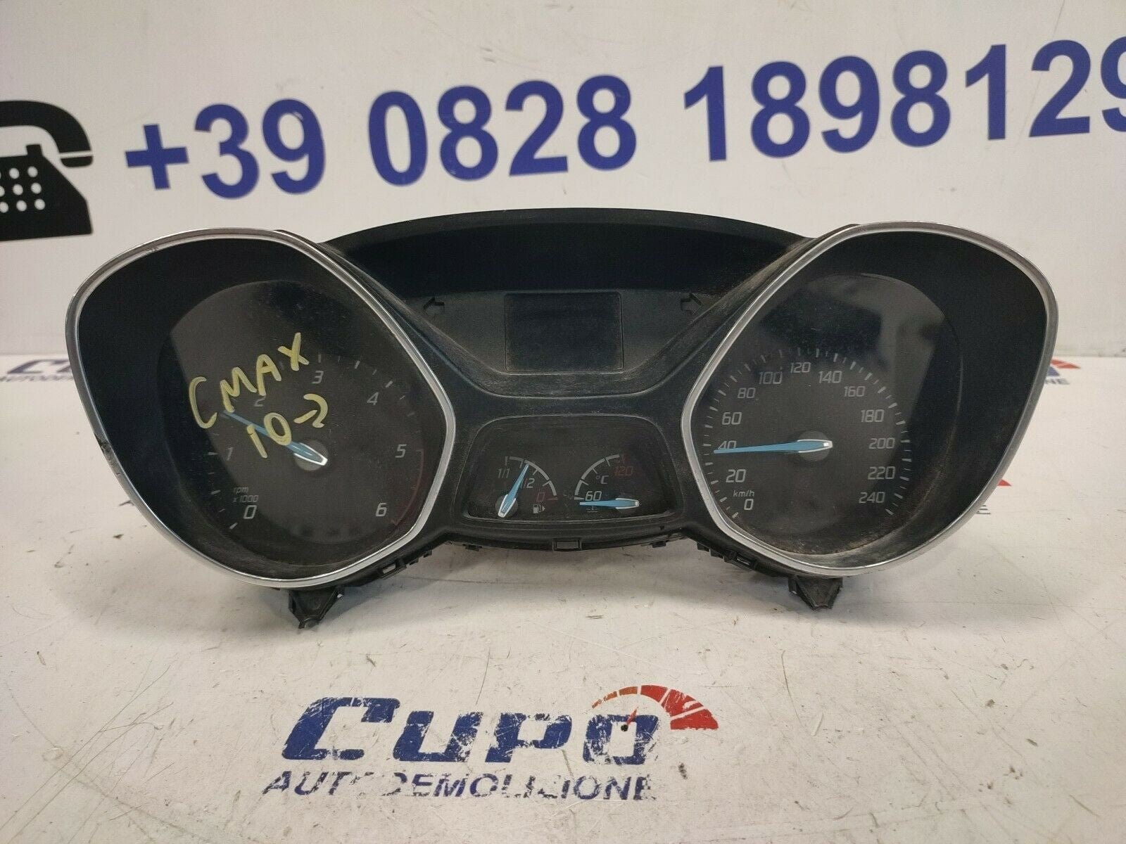 Veglia quadro strumenti Ford Fiesta C - Max - c1bt10849 - F&P CRASH SRLS - Ricambi Usati