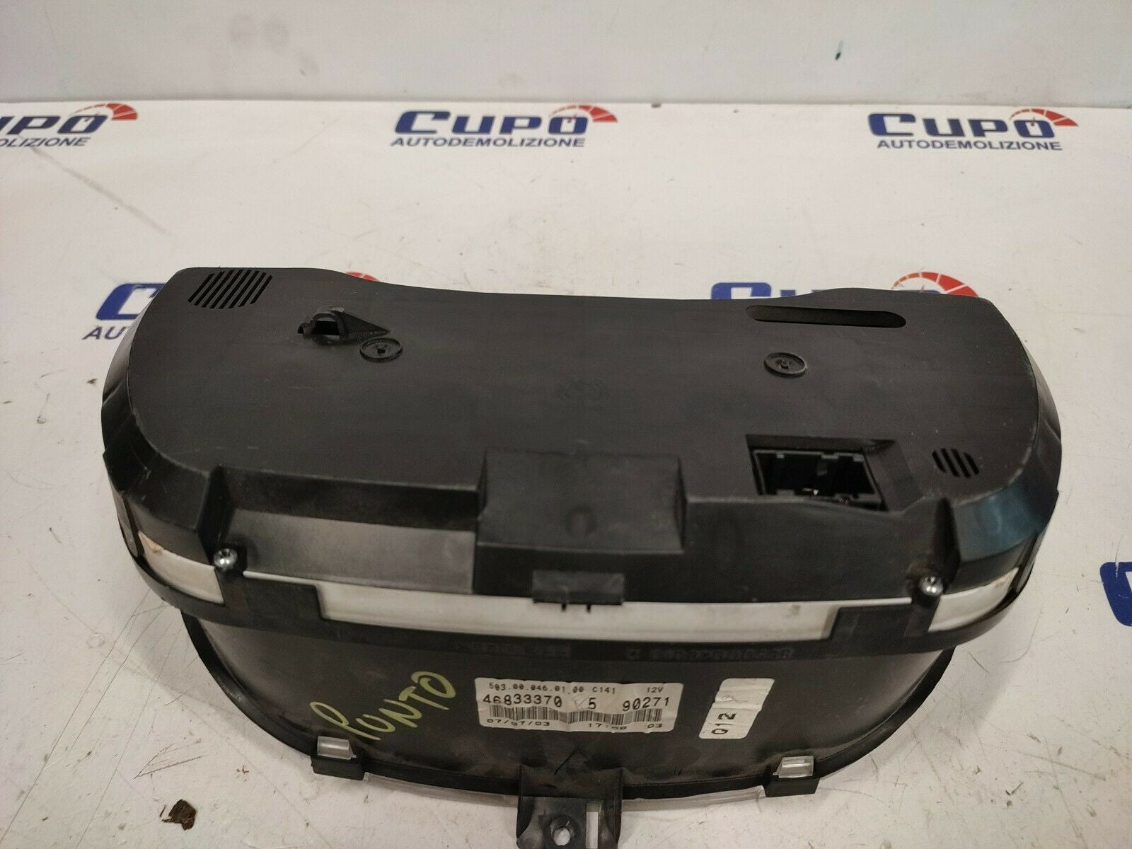 Wake Up Panel Tools Km Fiat Punto Doblo 2 Series 1300 Mtj Diesel 46833370 - F&P CRASH SRLS - Used Spare Parts