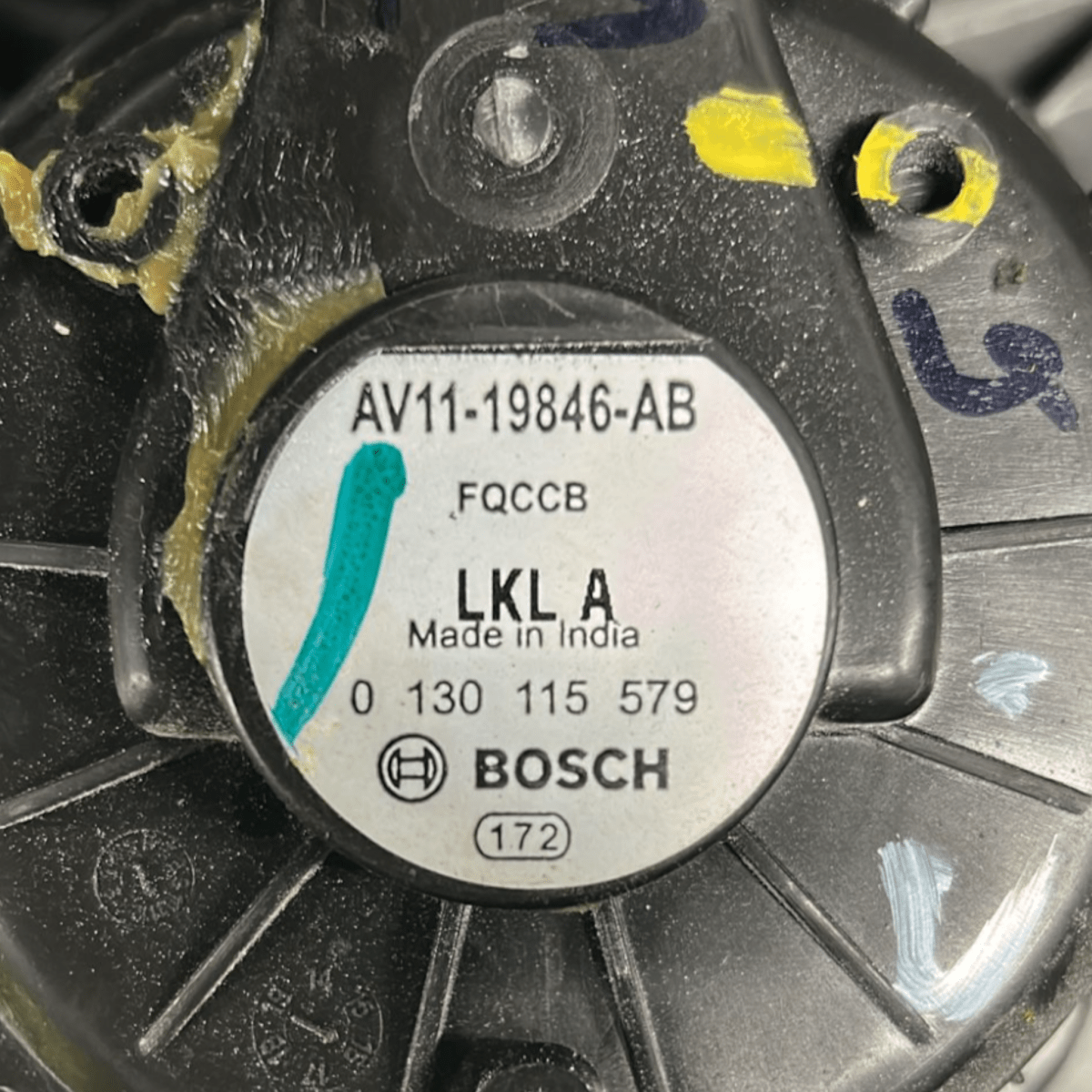 Ventola abitacolo ford b - max 1.0 benzina cod:AV11 - 19864 - AB (2012 > 2018) - F&P CRASH SRLS - Ricambi Usati