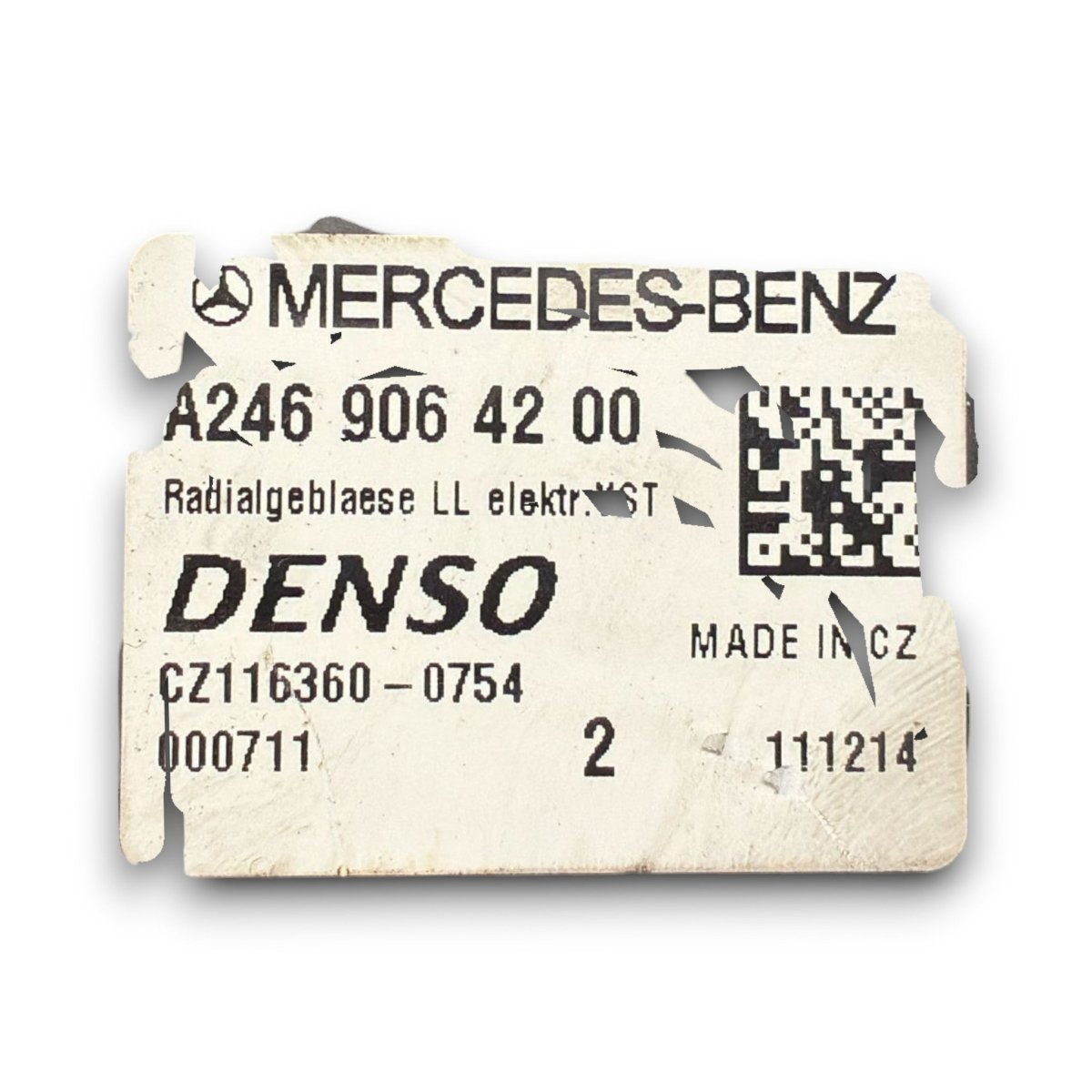 Ventola abitacolo Mercedes Benz classe a w176 cod . a2469064200 1.5 diesel (2012 > 2018) - F&P CRASH SRL - Ricambi Usati