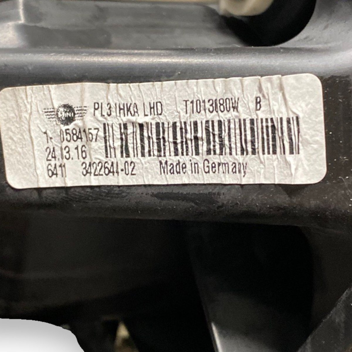 Cabin fan mini cooper r56 1.6 diesel Code: t1013080w (2007 - 2014) - F&P CRASH SRLS - Used Parts