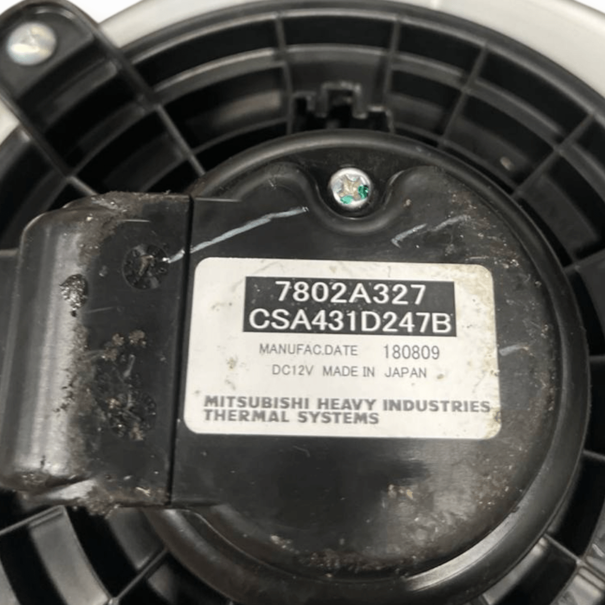 Ventola Abitacolo Mitsubishi Outlander III 2.4 Benzina - Hybrid (2019 al 2021) cod: 7802A327 - F&P CRASH SRLS - Ricambi Usati