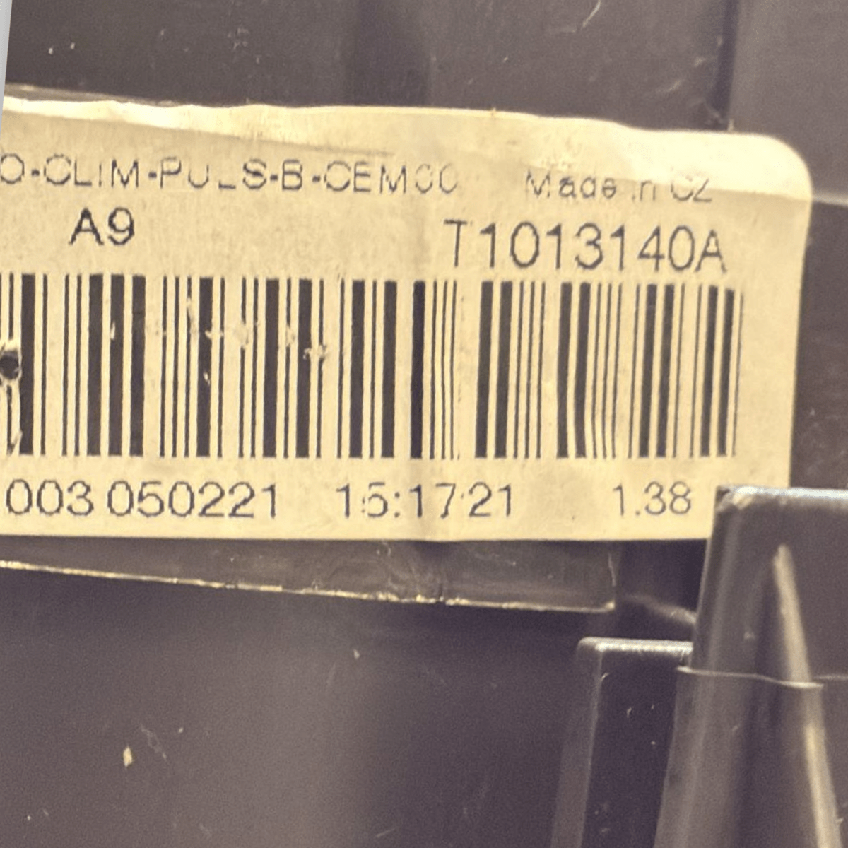 Ventola abitacolo peugeot 208 1.2 benzina cod : t1013140a (2012 - 2019) - F&P CRASH SRL - Ricambi Usati