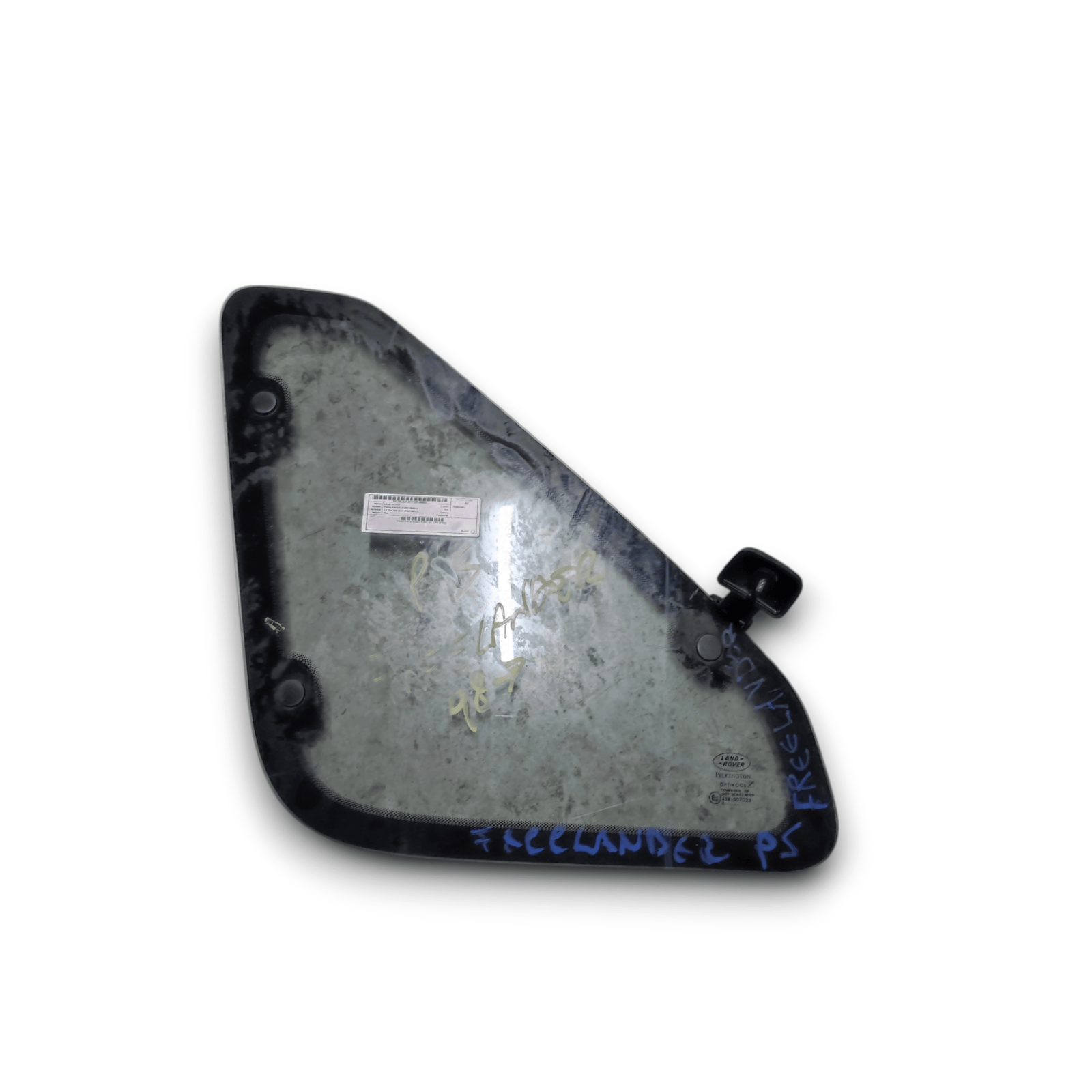 Left Rear Glass Land Rover Freelander CODE: 43R - 007023 (1998 - 2002) - F&P CRASH SRLS - Used Parts