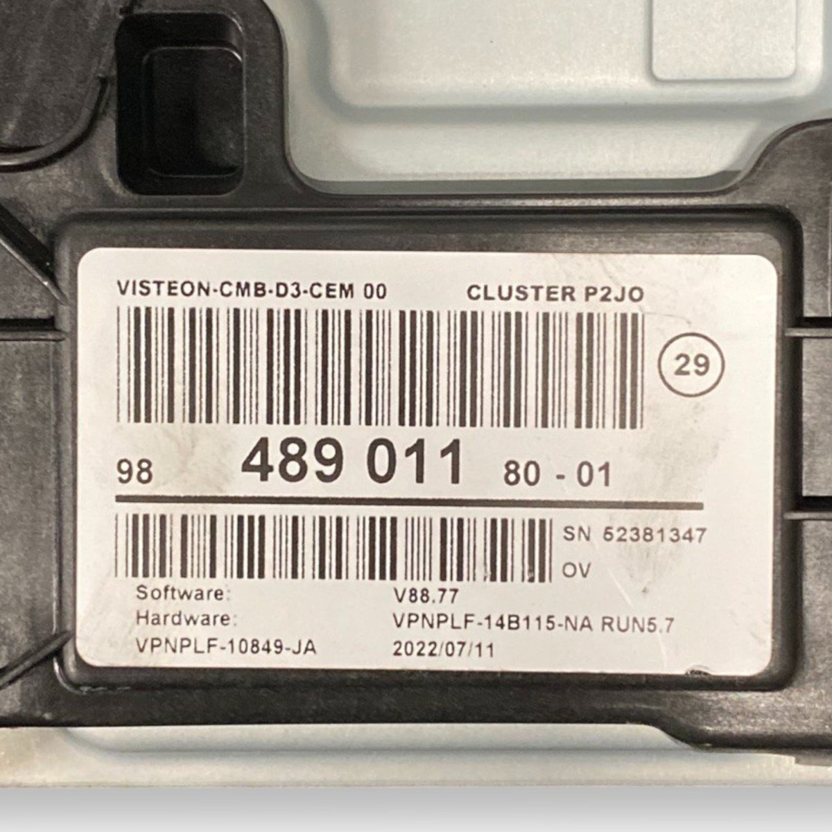 Virtual cockpit / tachimetro digitale opel corsa f 1.2 benzina (2019 - ) Cod: 9848901180 - F&P CRASH SRLS - Ricambi Usati