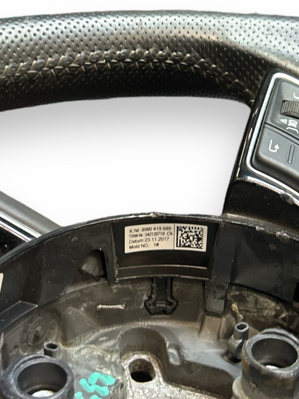 Volante / Sterzo Audi A4 B9 (2016 > ) cod . 8W0419689 - F&P CRASH SRLS - Ricambi Usati