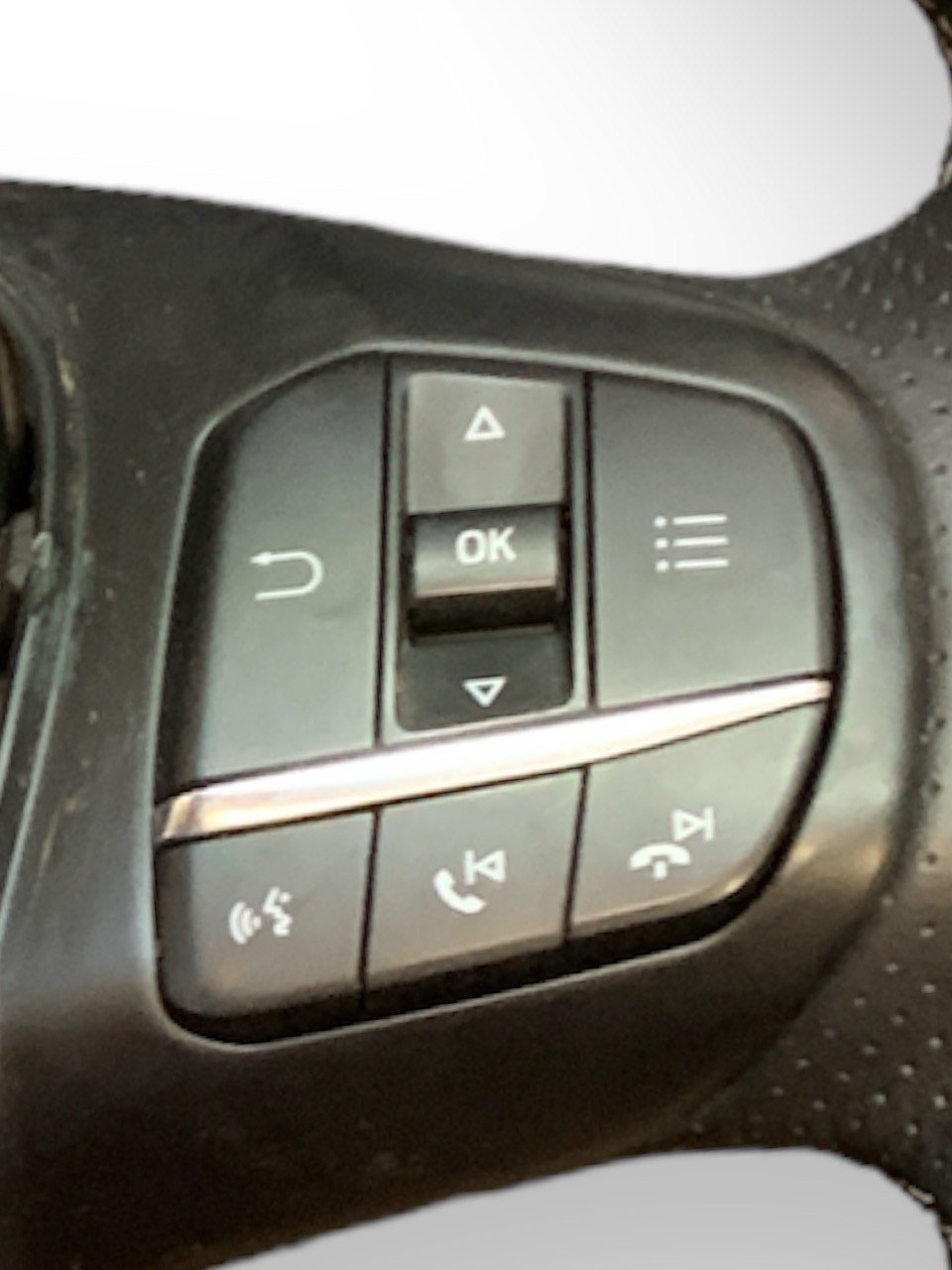 Volante / Sterzo + Comandi al Volante In Pelle Nero Ford Fiesta VII (2018) cod.34264651A - F&P CRASH SRLS - Ricambi Usati