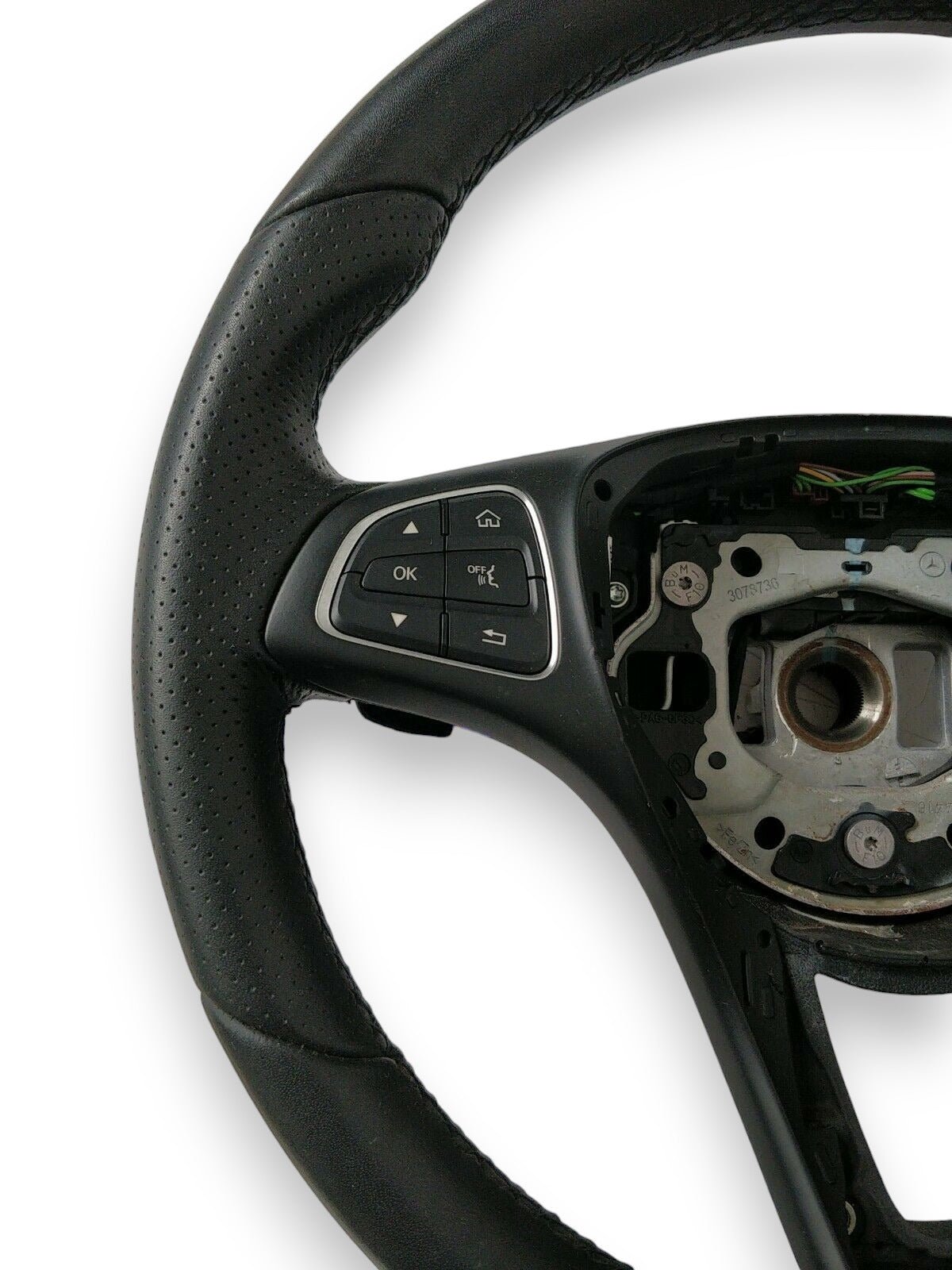 Volante Sterzo + Comandi Mercedes - Benz GLC X253 (2015 - 2022) COD:A0004600507 - F&P CRASH SRLS - Ricambi Usati