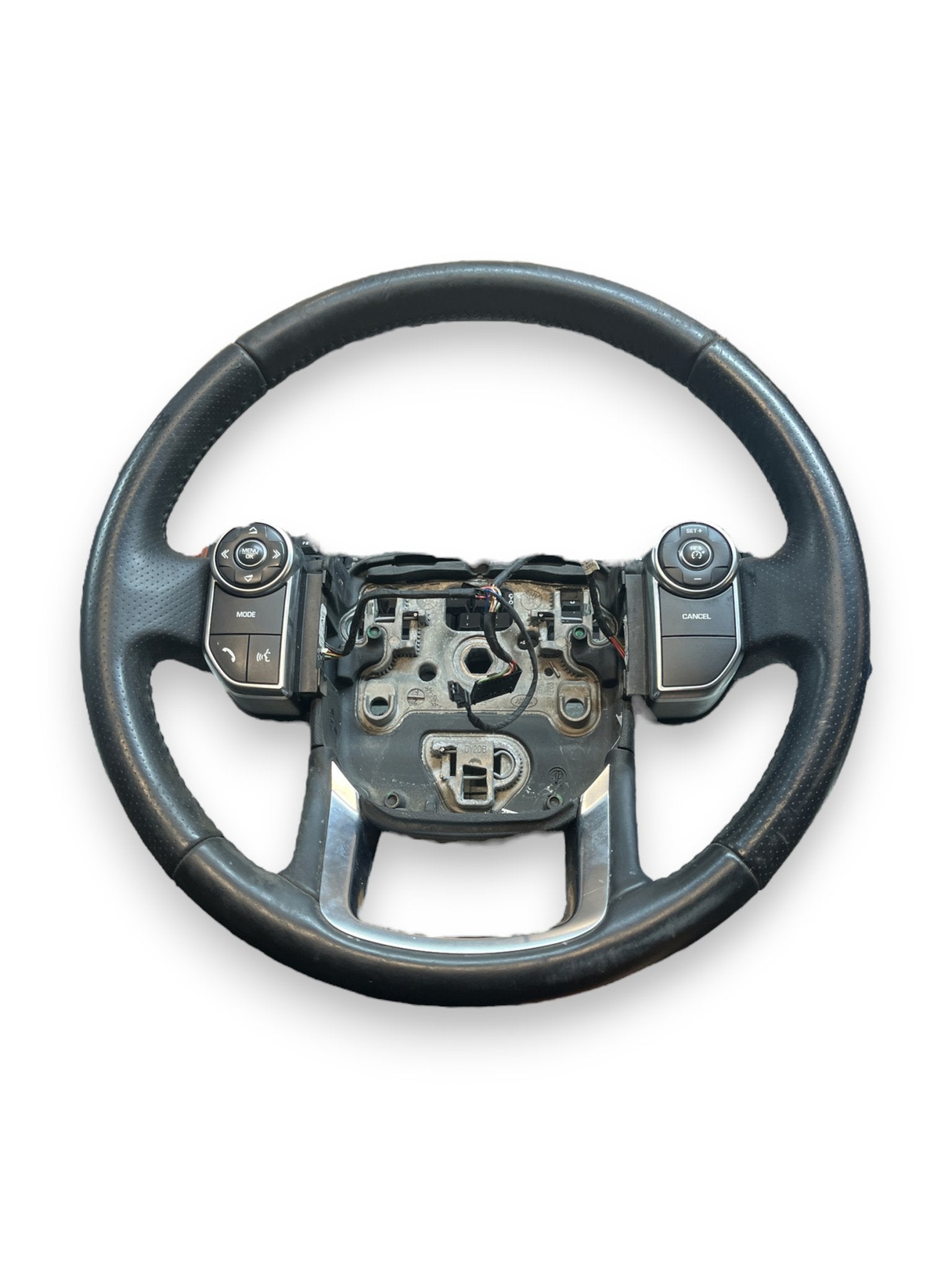 Steering Wheel with Controls Land Rover Range Rover Sport (L494 - 2018) code: GK62 - 3F363 - AC8PVJ - F&P CRASH SRLS - Used Parts