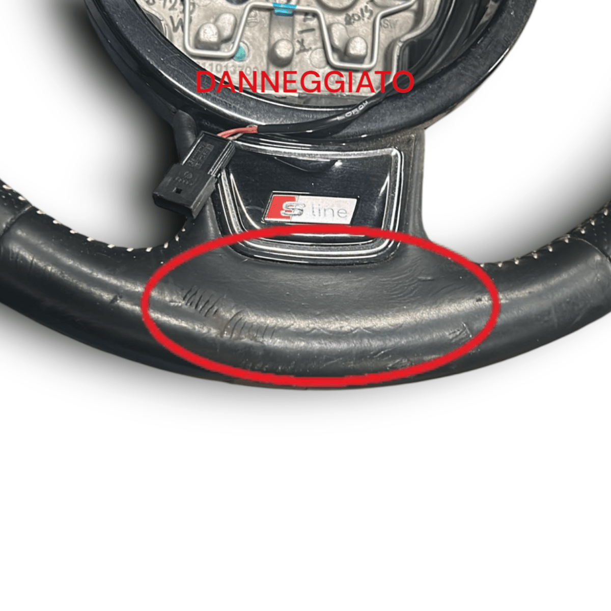 Volante / Sterzo In Pelle Audi A1 cod:8X0419091M (2010 > 2018) - F&P CRASH SRL - Ricambi Usati