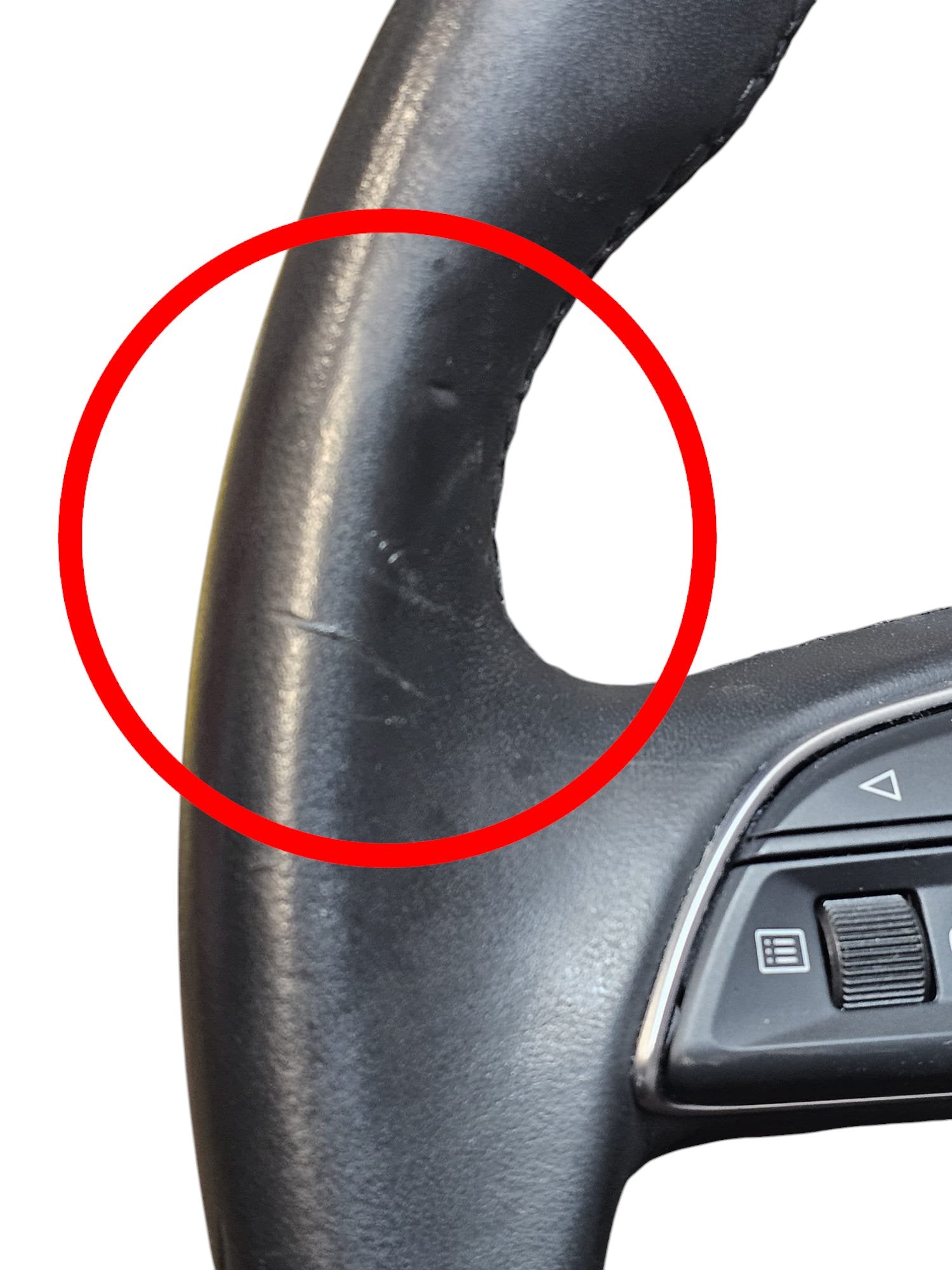 Leather Steering Wheel / Steering Audi A3 8Y Code:8Y0419091E (2020 - >) - F&P CRASH SRLS - Used Parts