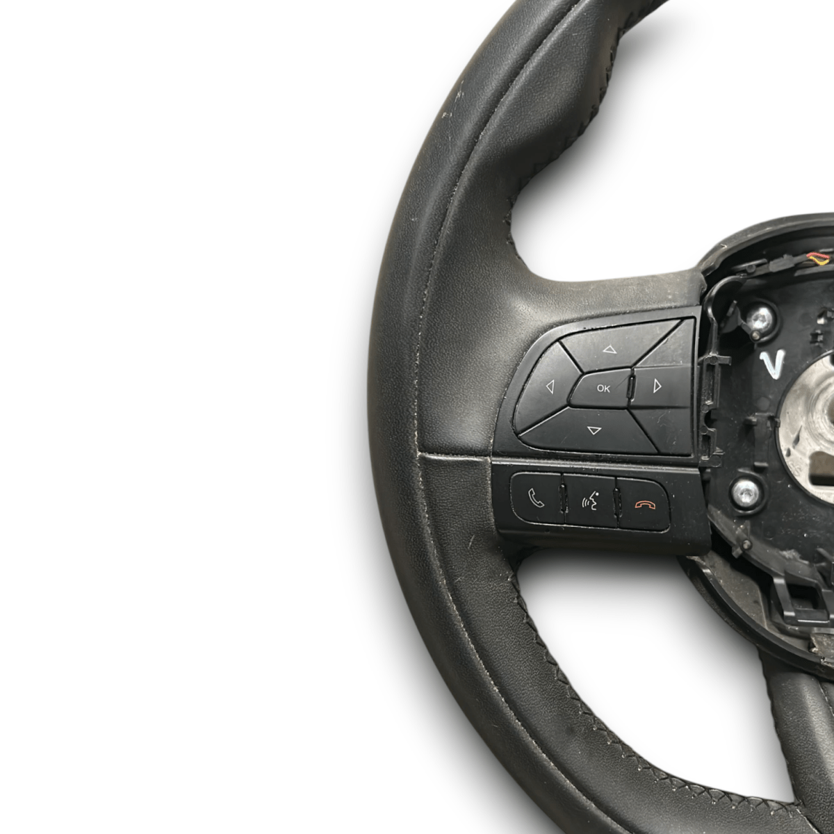 Steering Wheel / Leather Steering Fiat 500X code:07356698660 (2014 >) - F&P CRASH SRLS - Used Parts