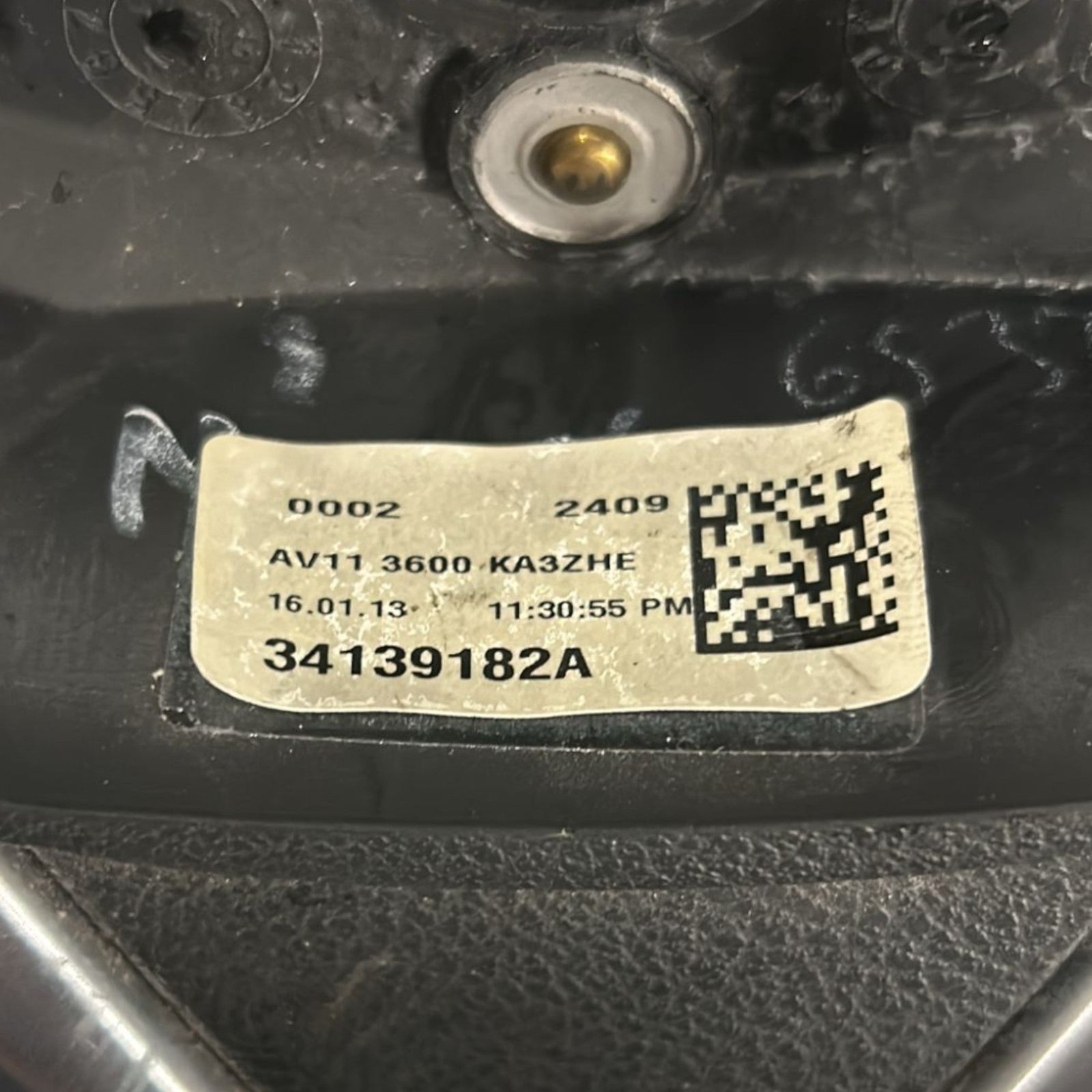 Volante / Sterzo In Pelle Ford B - Max (2012 > 2018) cod:34139182A - F&P CRASH SRLS - Ricambi Usati