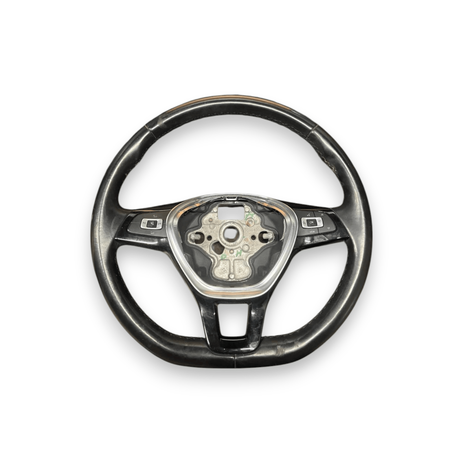 Steering Wheel / Steering in Leather Volkswagen Polo IV AW1 (2017 - ) code: 6198400 - F&P CRASH SRLS - Used Parts