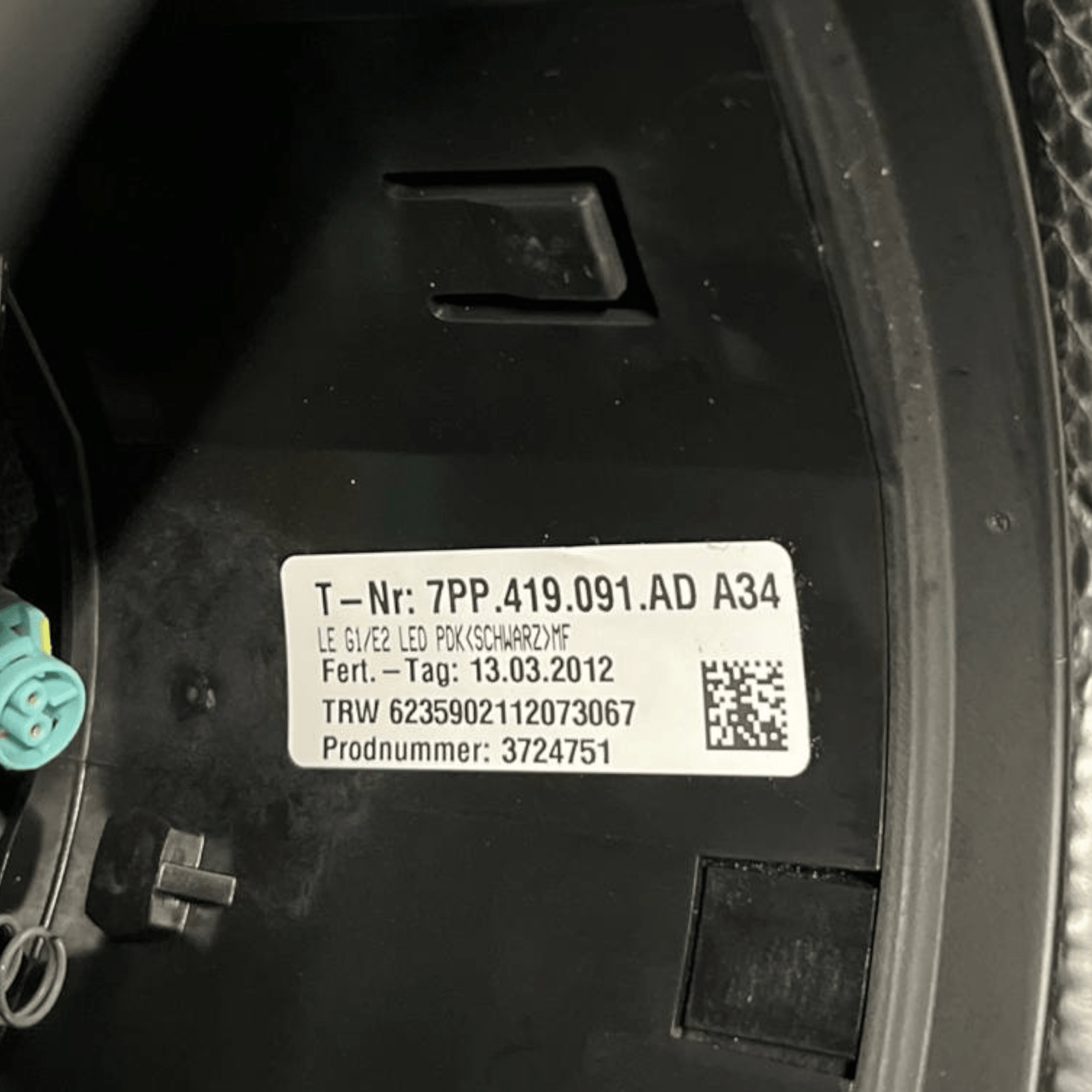Volante / Sterzo Porsche Cayenne 92A cod.7PP419091AD (2010 - 2017) - F&P CRASH SRLS - Ricambi Usati